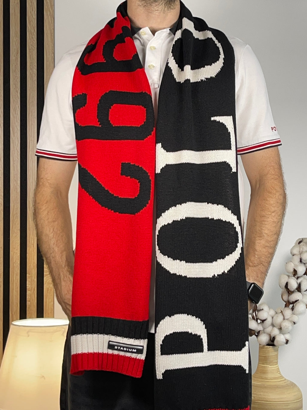 Polo Ralph Lauren Polo Stadium 1992 Wool-Blend Scarf (2017)