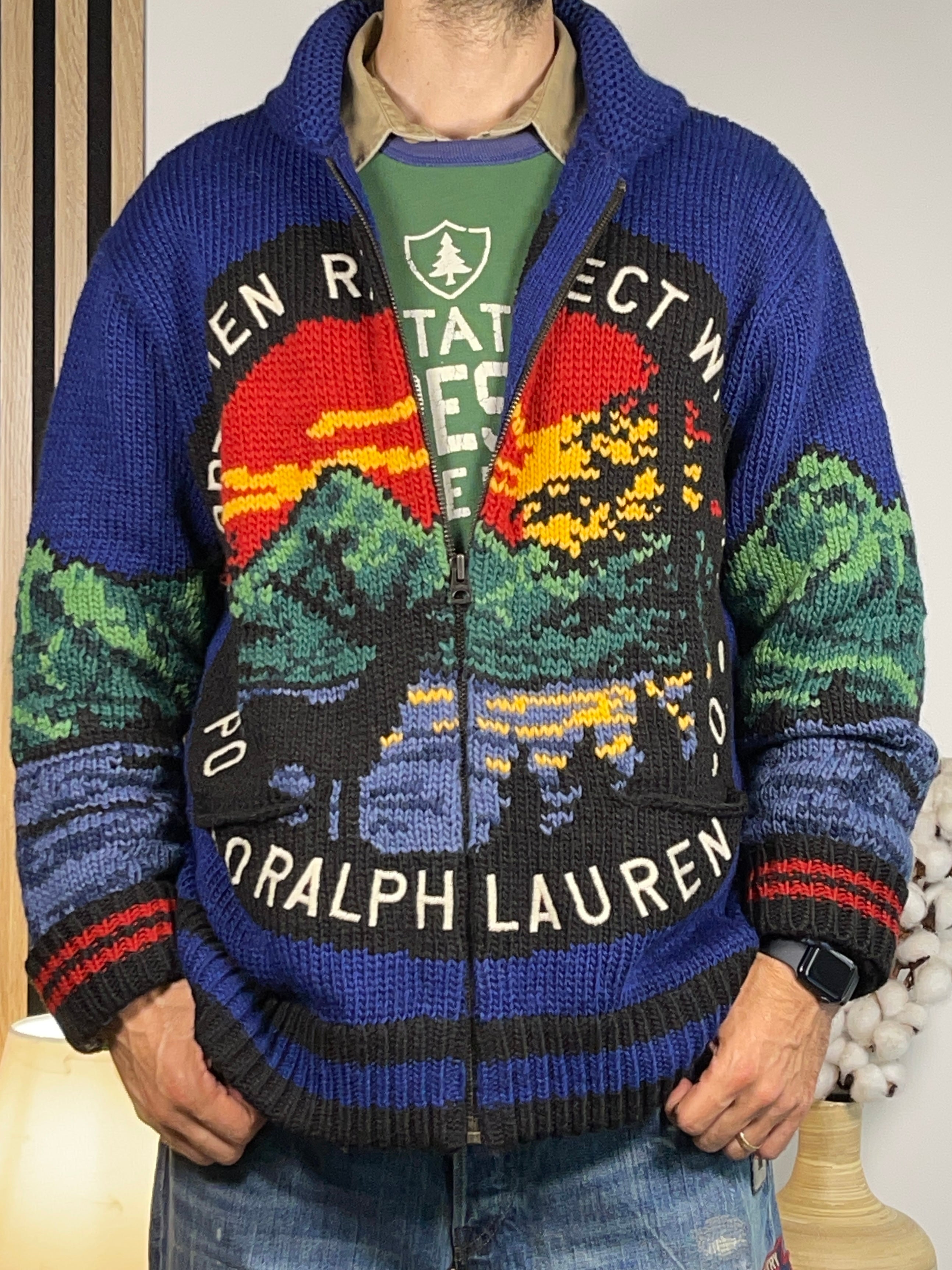 Polo Ralph Lauren Polo Sportsman Full-Zip Wool & Alpaca Sweater