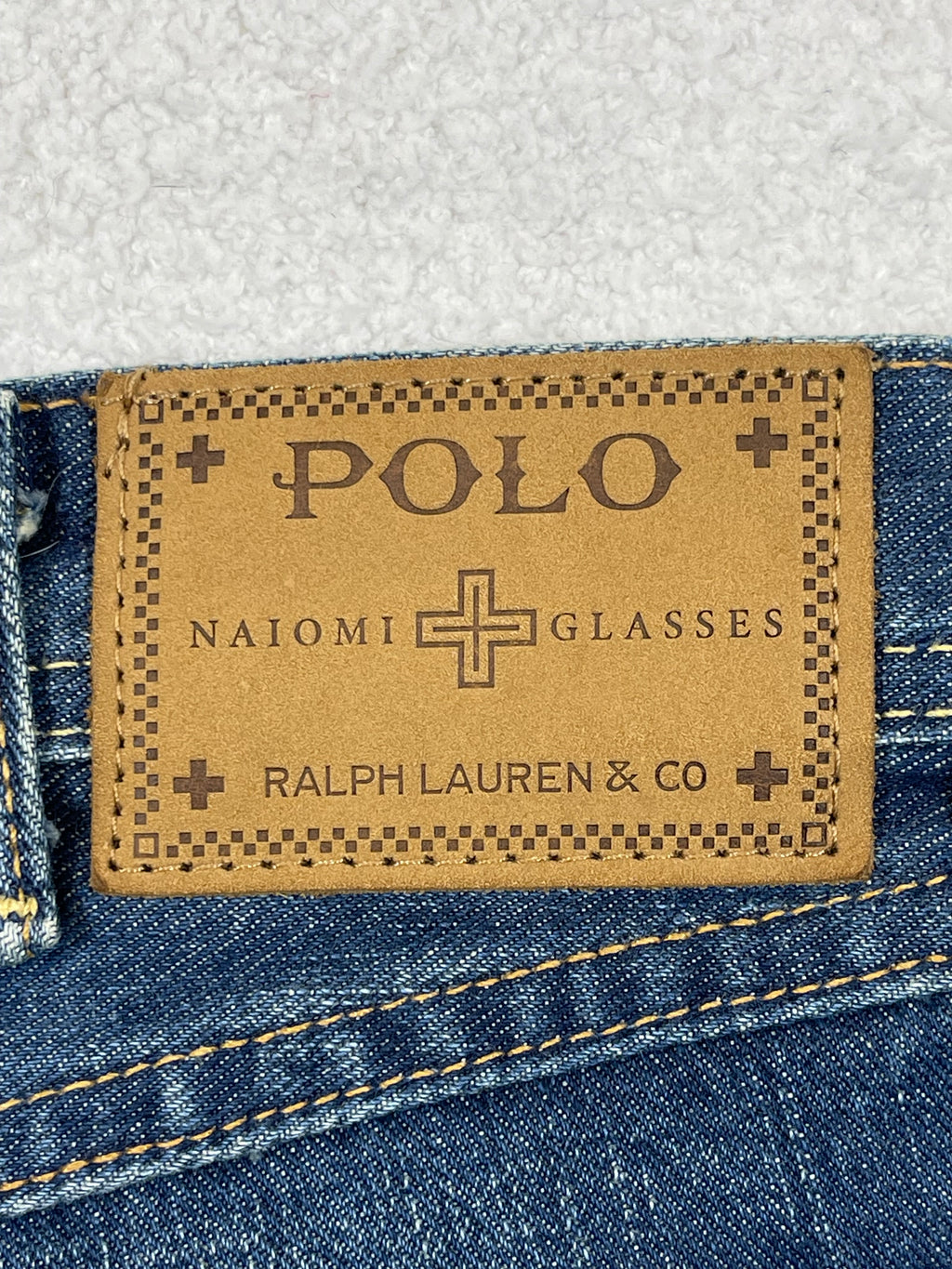 Polo Ralph Lauren × Naiomi Glasses Indigo Heritage Rider Jeans (2023)