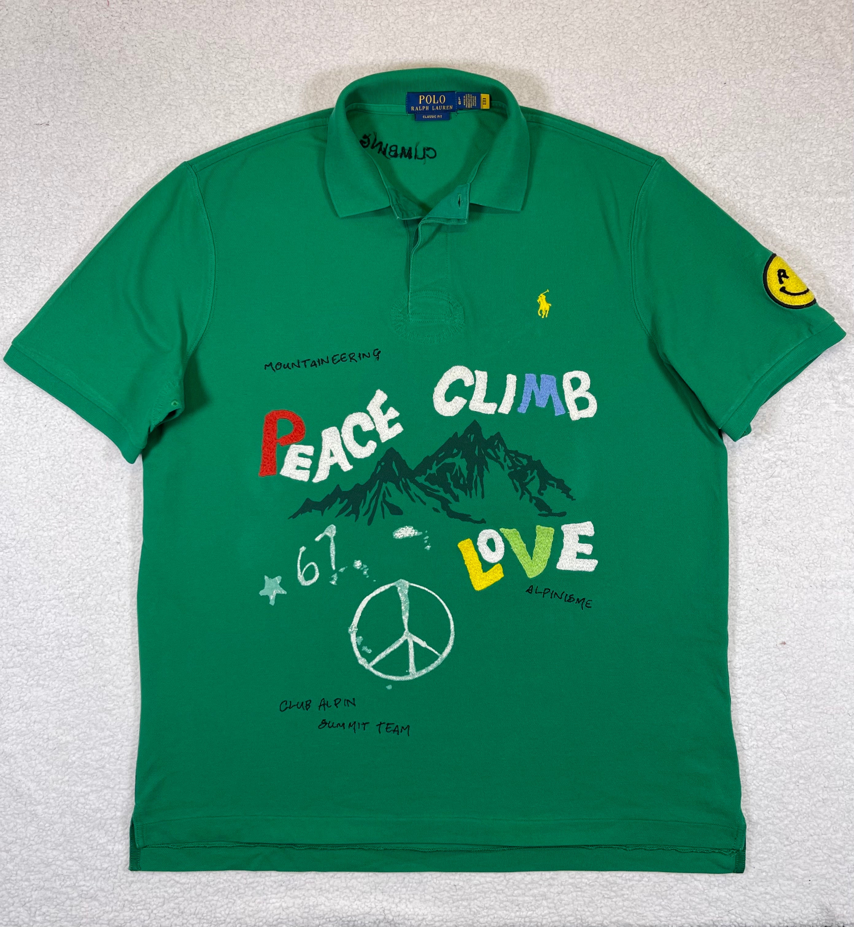 Polo Ralph Lauren Peace Climb Love Cotton Mesh Polo (2023)