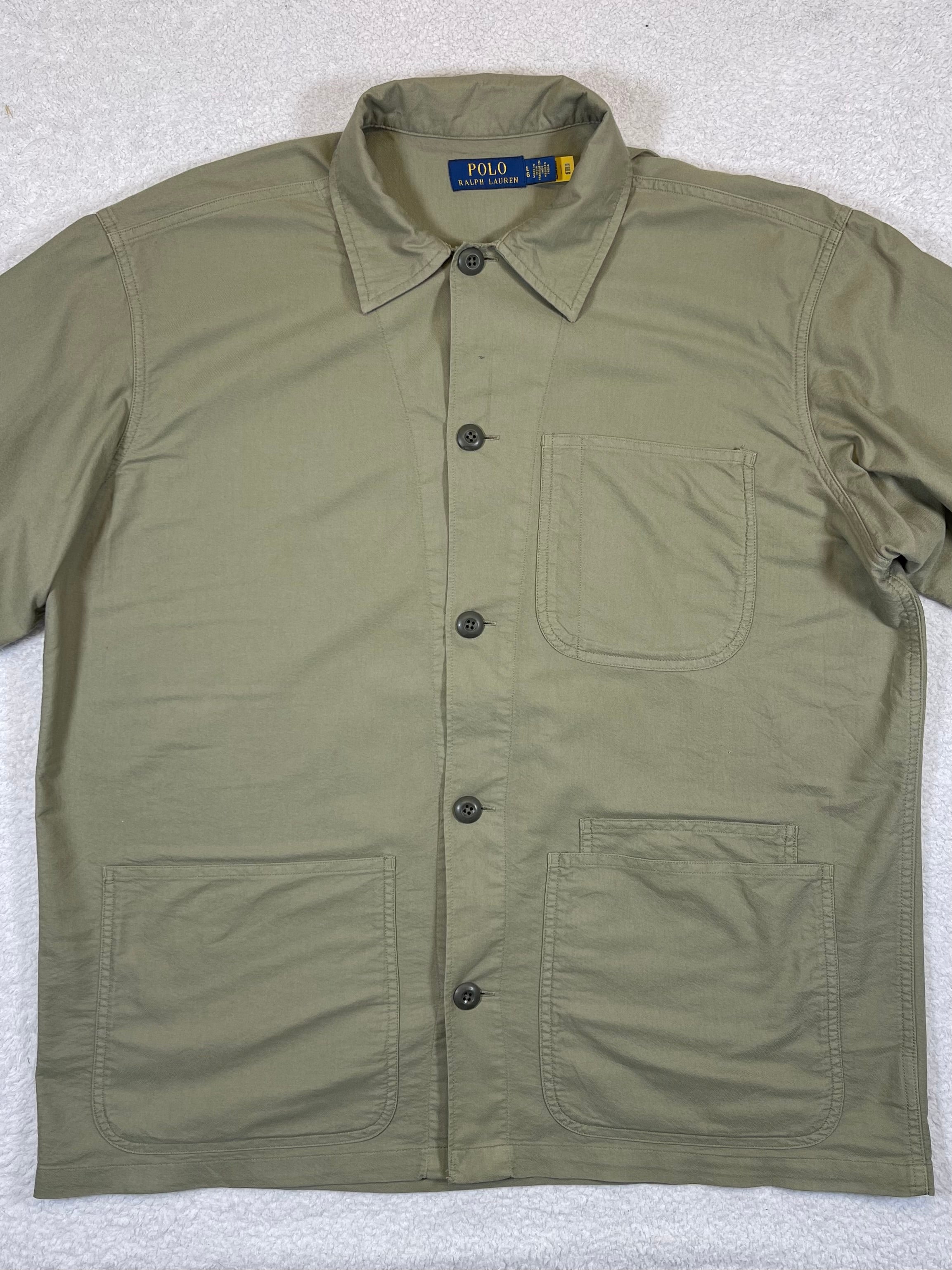 Polo Ralph Lauren Garment-Dyed Oxford Workwear Overshirt (2024)