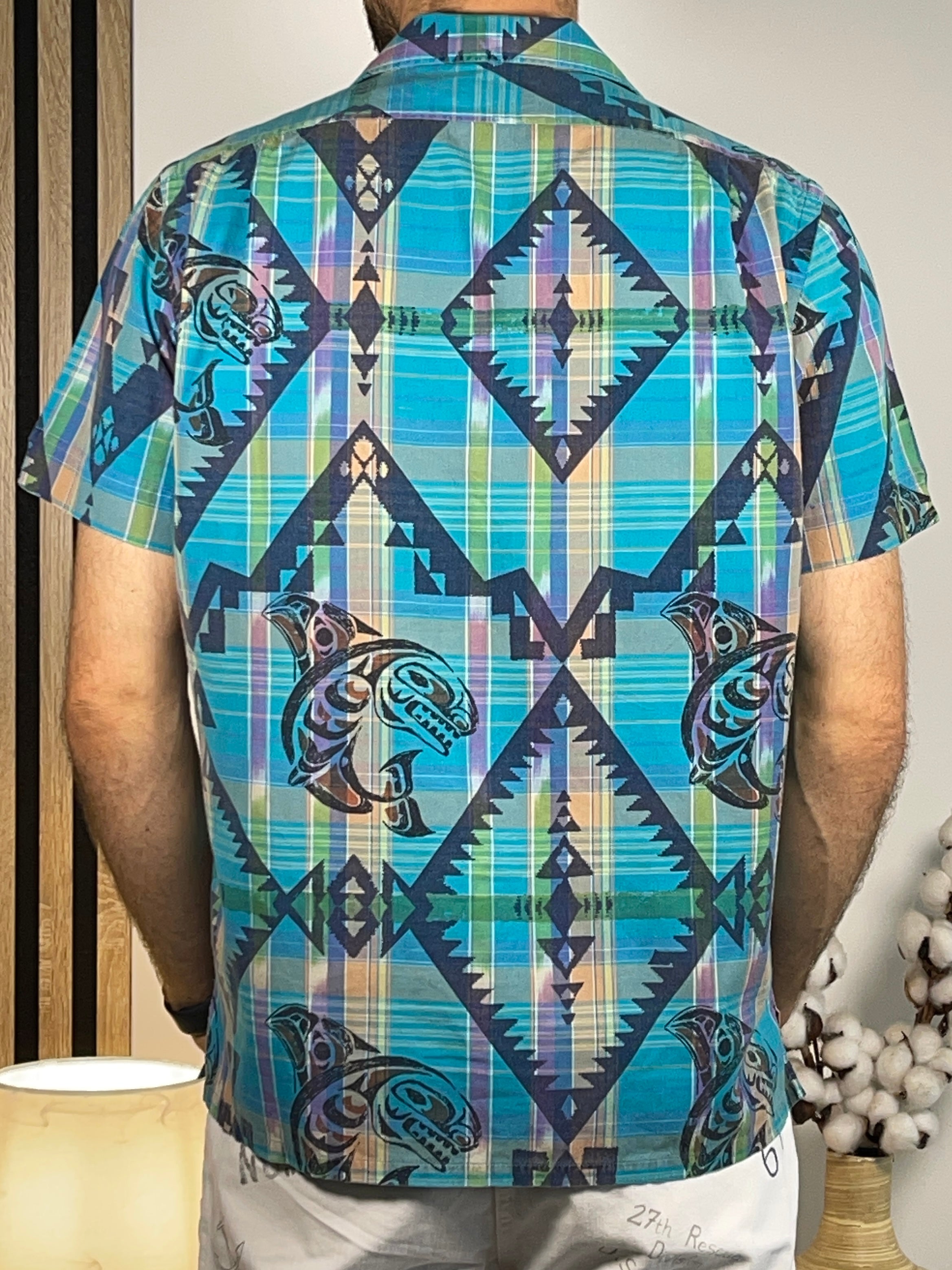 Polo Ralph Lauren Aztec Safari Cotton Shirt (Vintage)