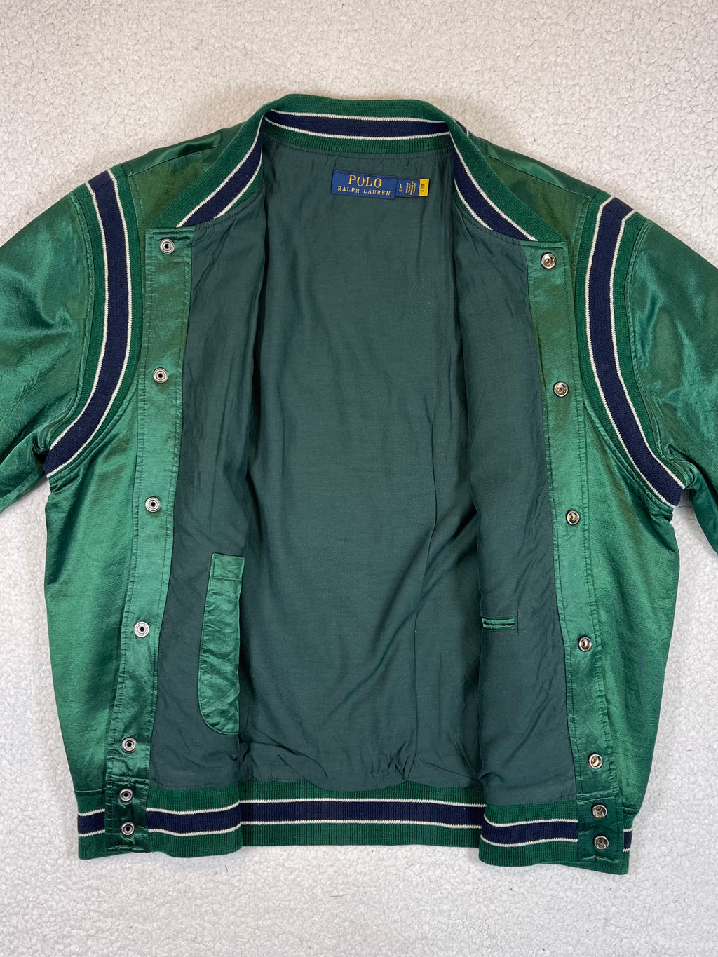 Polo Ralph Lauren Satin Varsity Jacket (2023)
