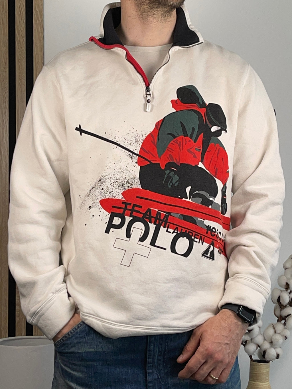 Polo Ralph Lauren “Polo Ski” Half-Zip Fleece (Vintage 90s–00s)