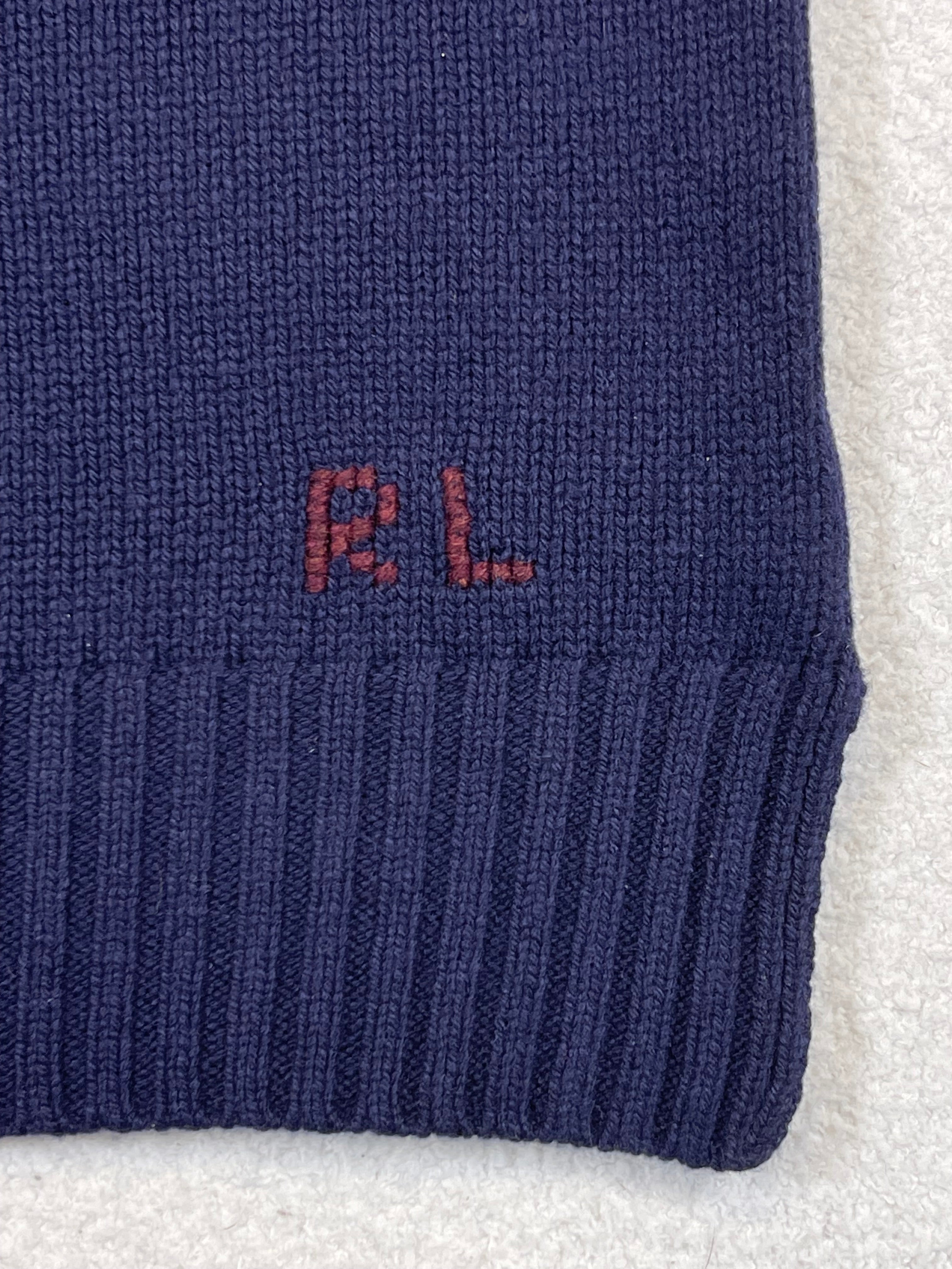 Polo Ralph Lauren Preppy Polo Bear Wool Sweater