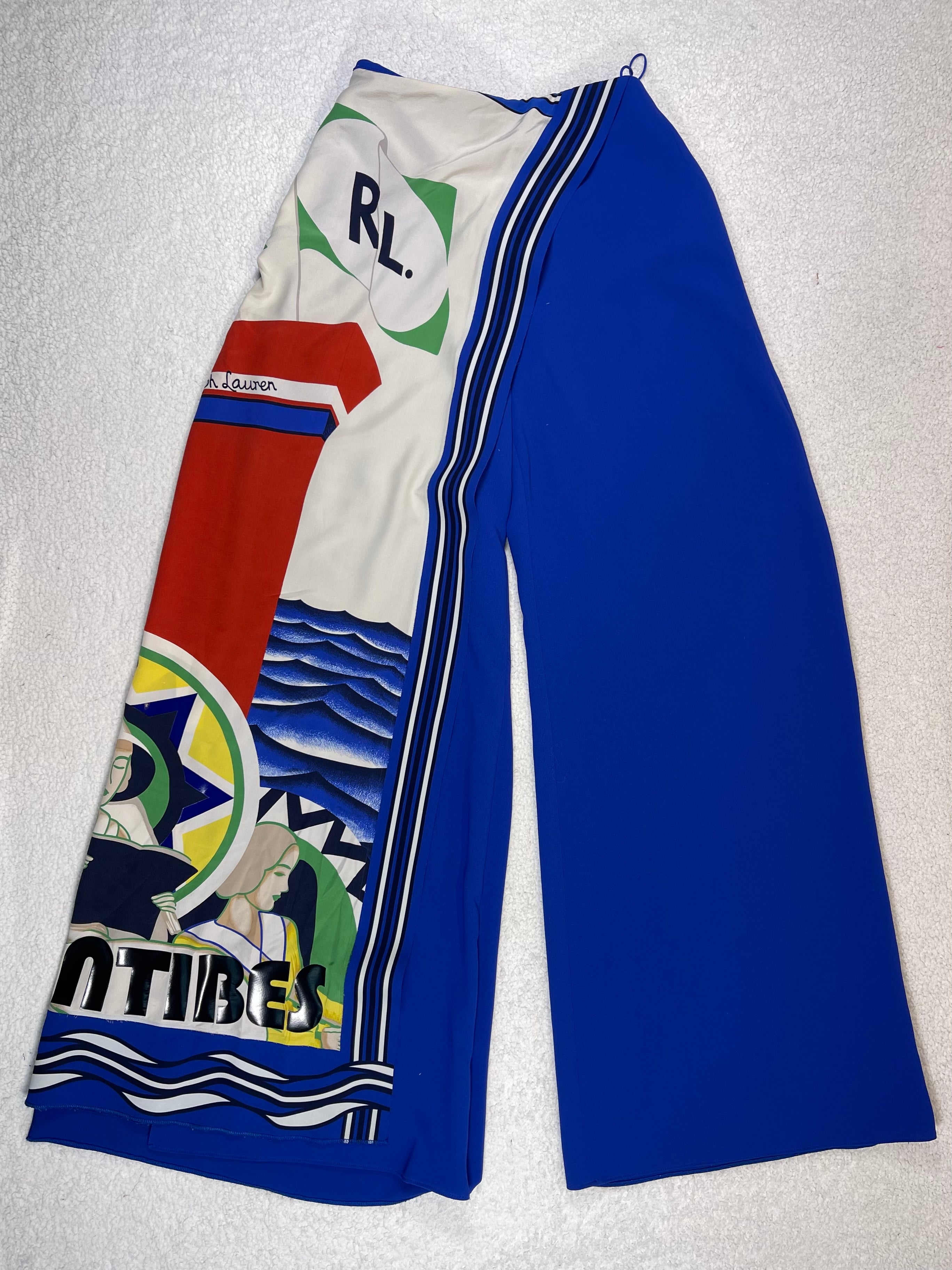 Ralph Lauren Collection Edyth Wide-Leg Trousers