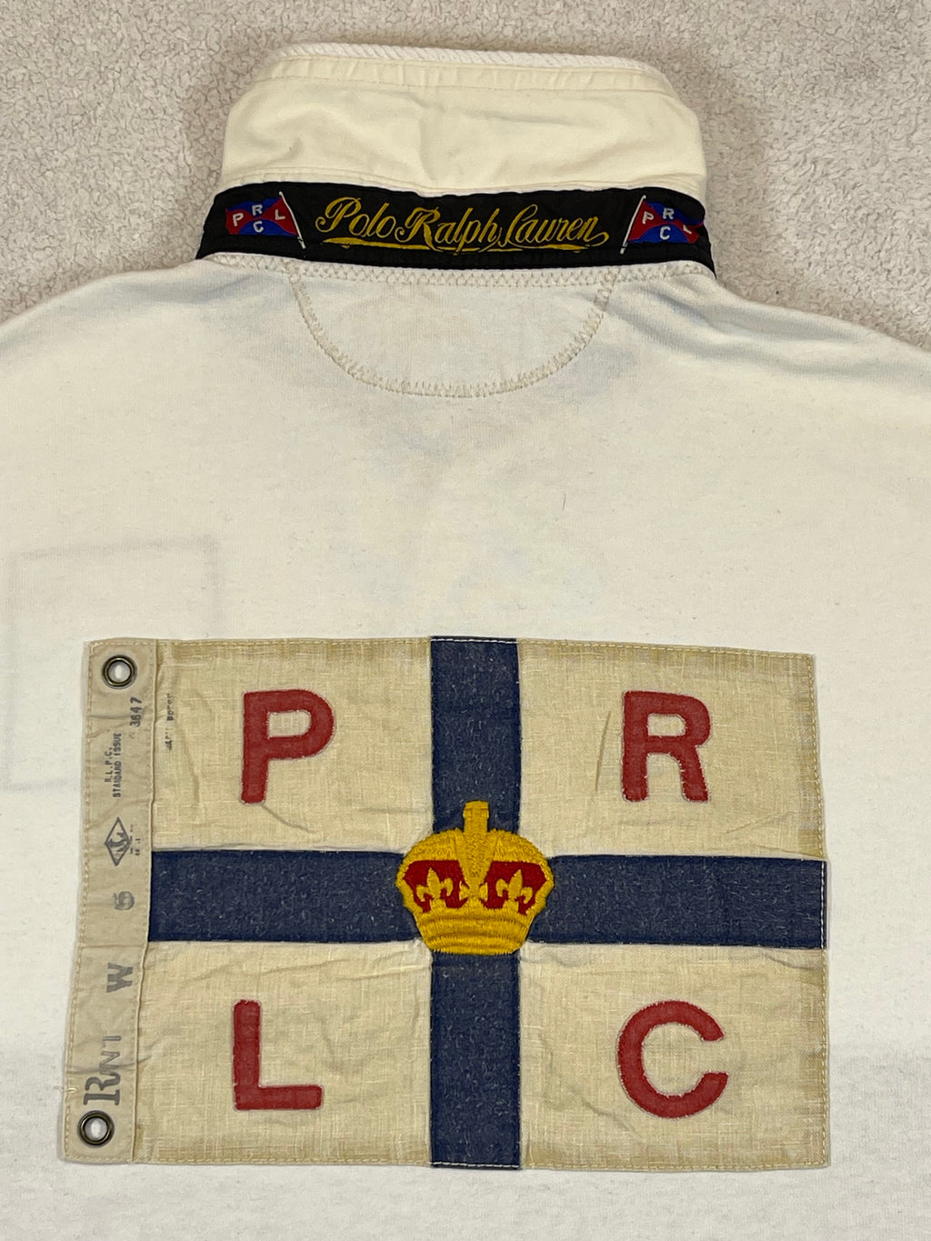 Polo by Ralph Lauren Vintage P.R.L.C. Nautical Rugby Shirt