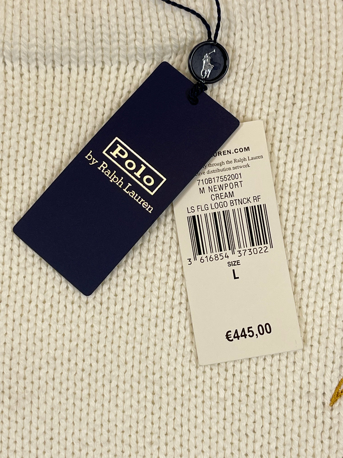 Polo by Ralph Lauren Nautical-Inspired Embroidered Cotton Sweater