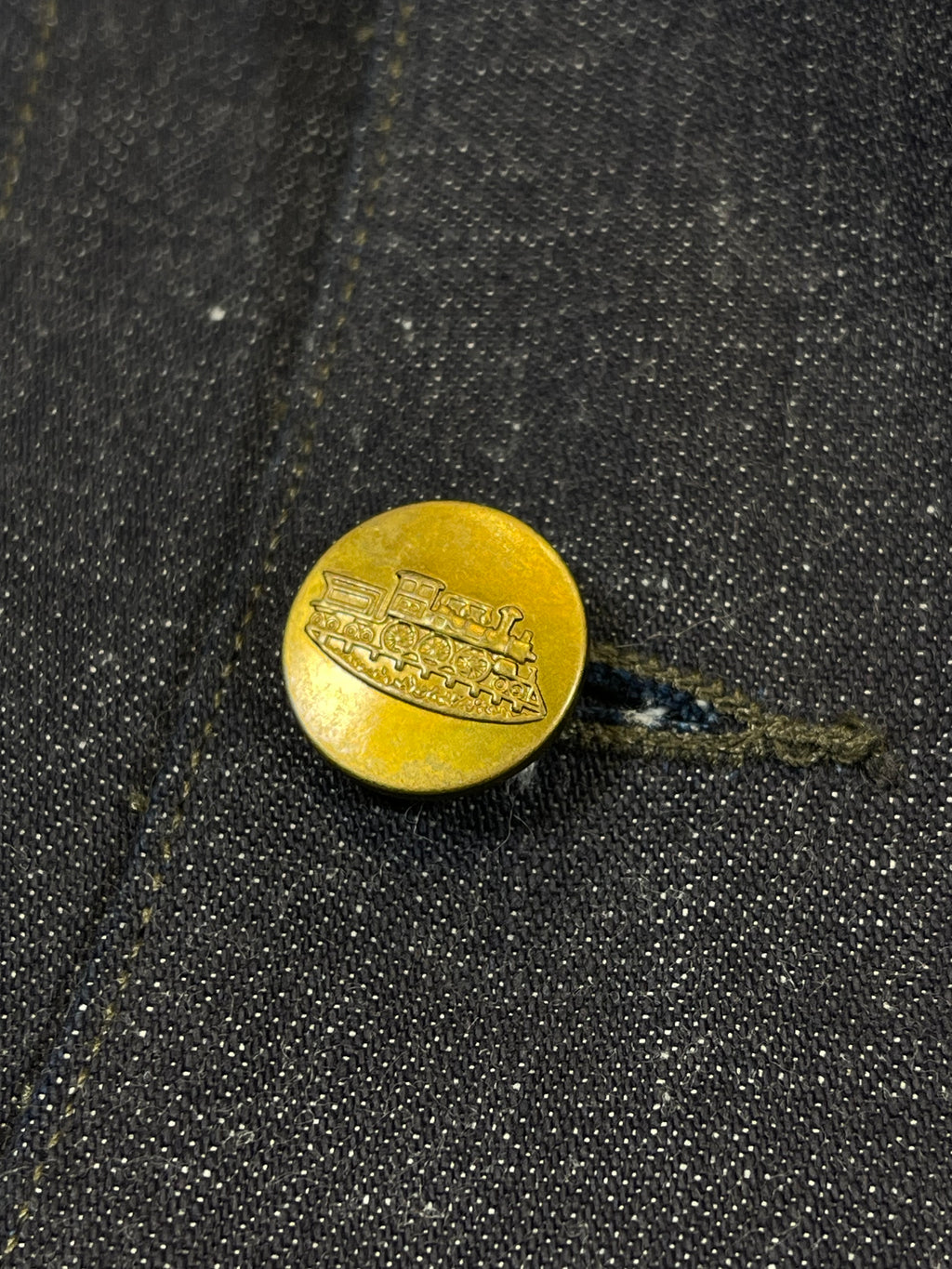 RRL Double RL Limited Edition Denim Engineer Coat