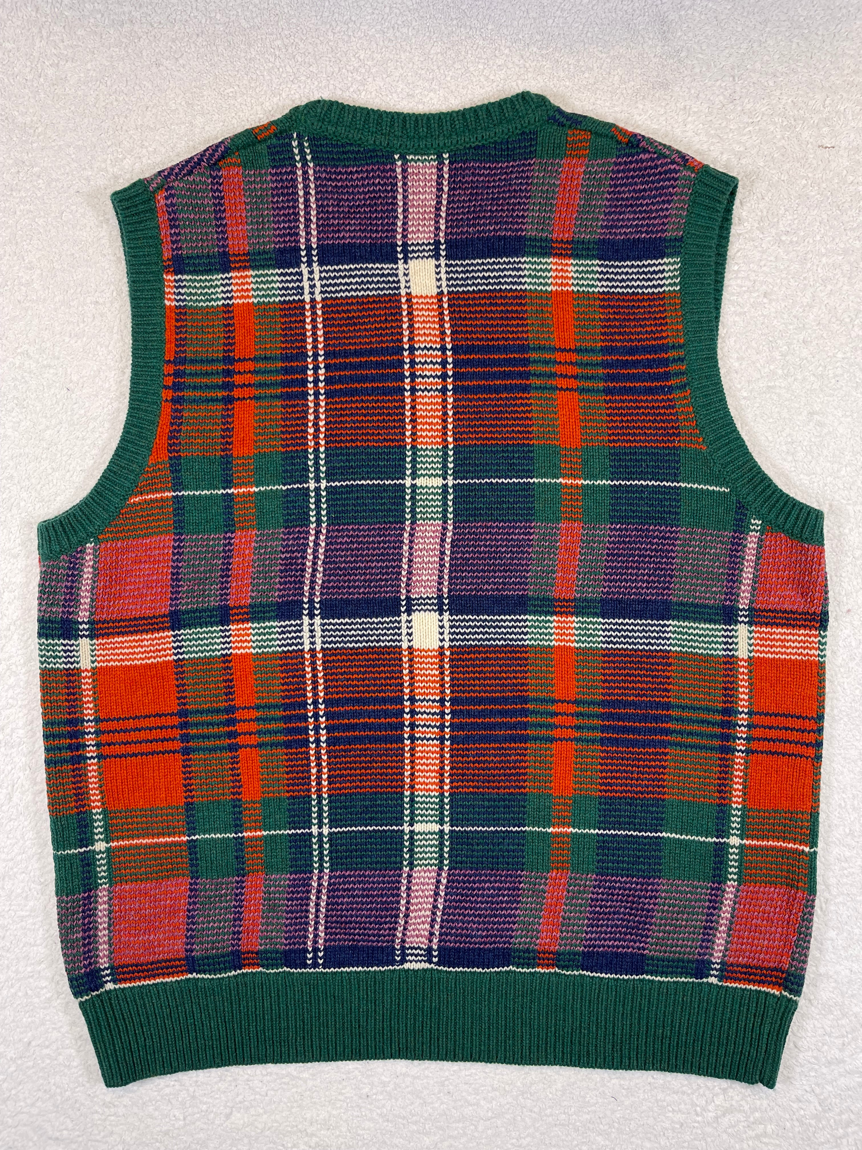 Polo Sport Ralph Lauren Tartan Wool Sweater Vest (2022)