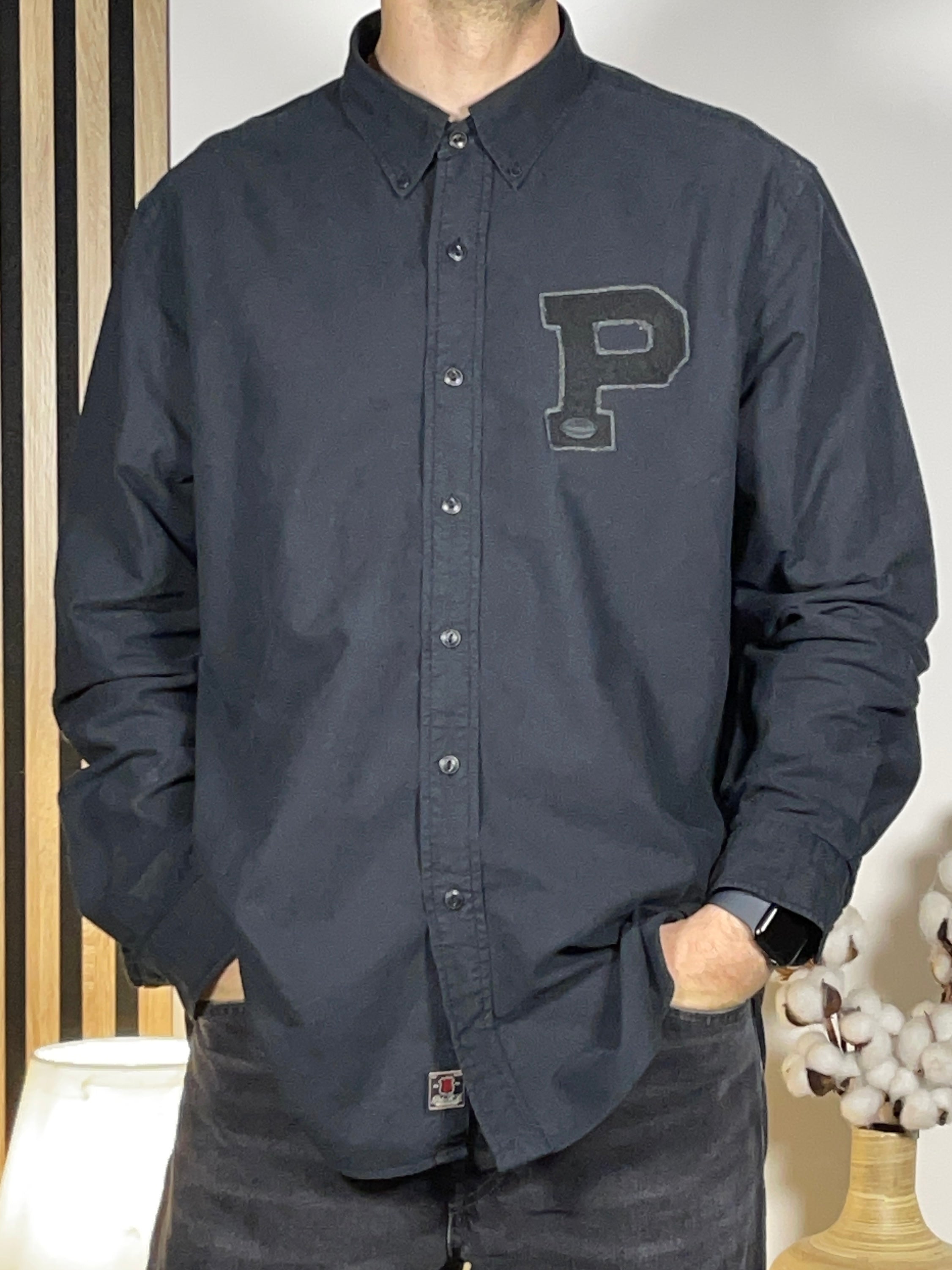 Polo Ralph Lauren Oxford Patch Cotton Shirt (Vintage)