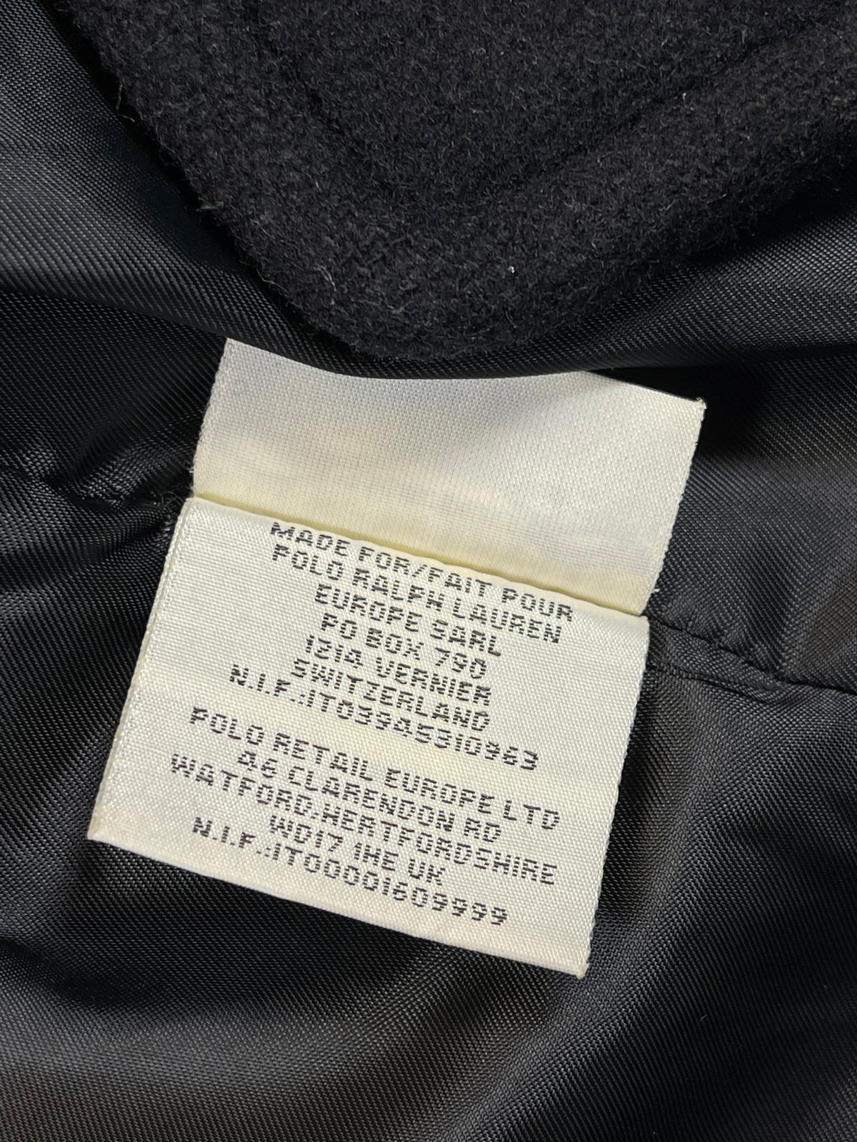 Ralph Lauren Denim & Supply Vintage Wool-Blend Peacoat M