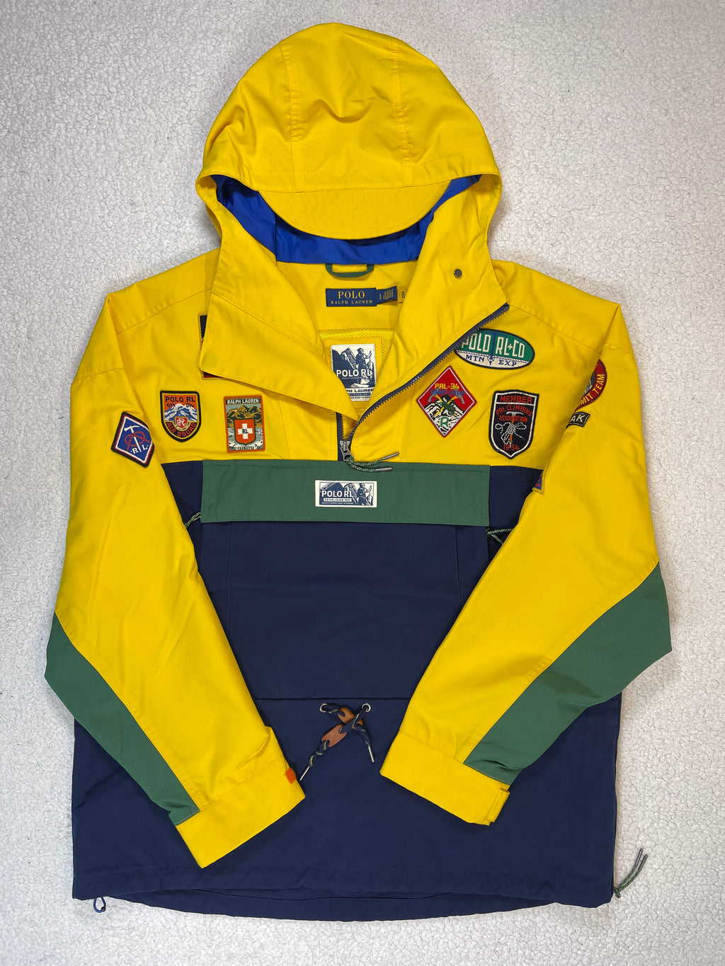 Polo Ralph Lauren Alpine Color-Block Water-Repellent Pullover Jacket (2024)