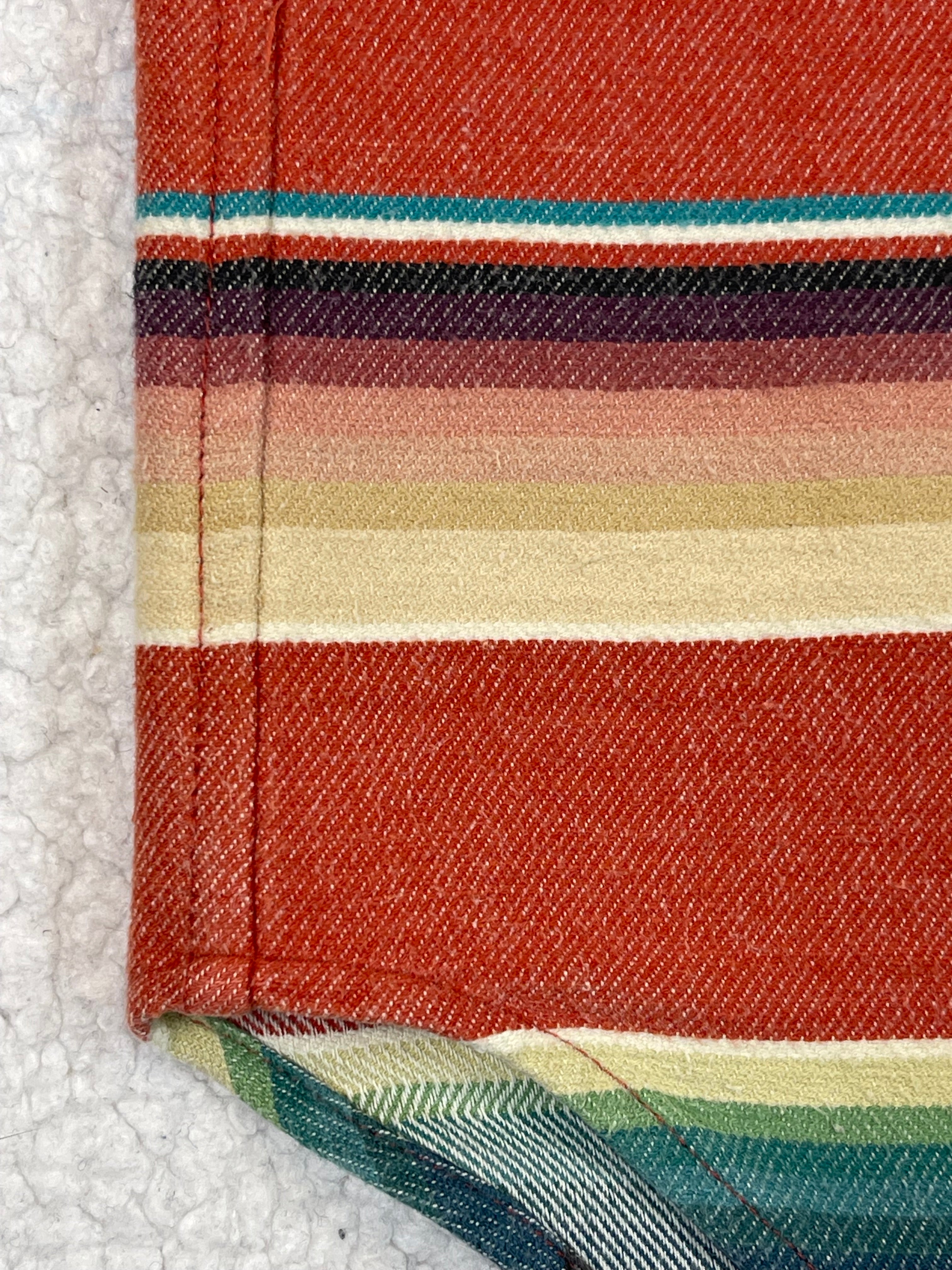 Ralph Lauren Aztec Madras Safari Shirt (Vintage 90s)