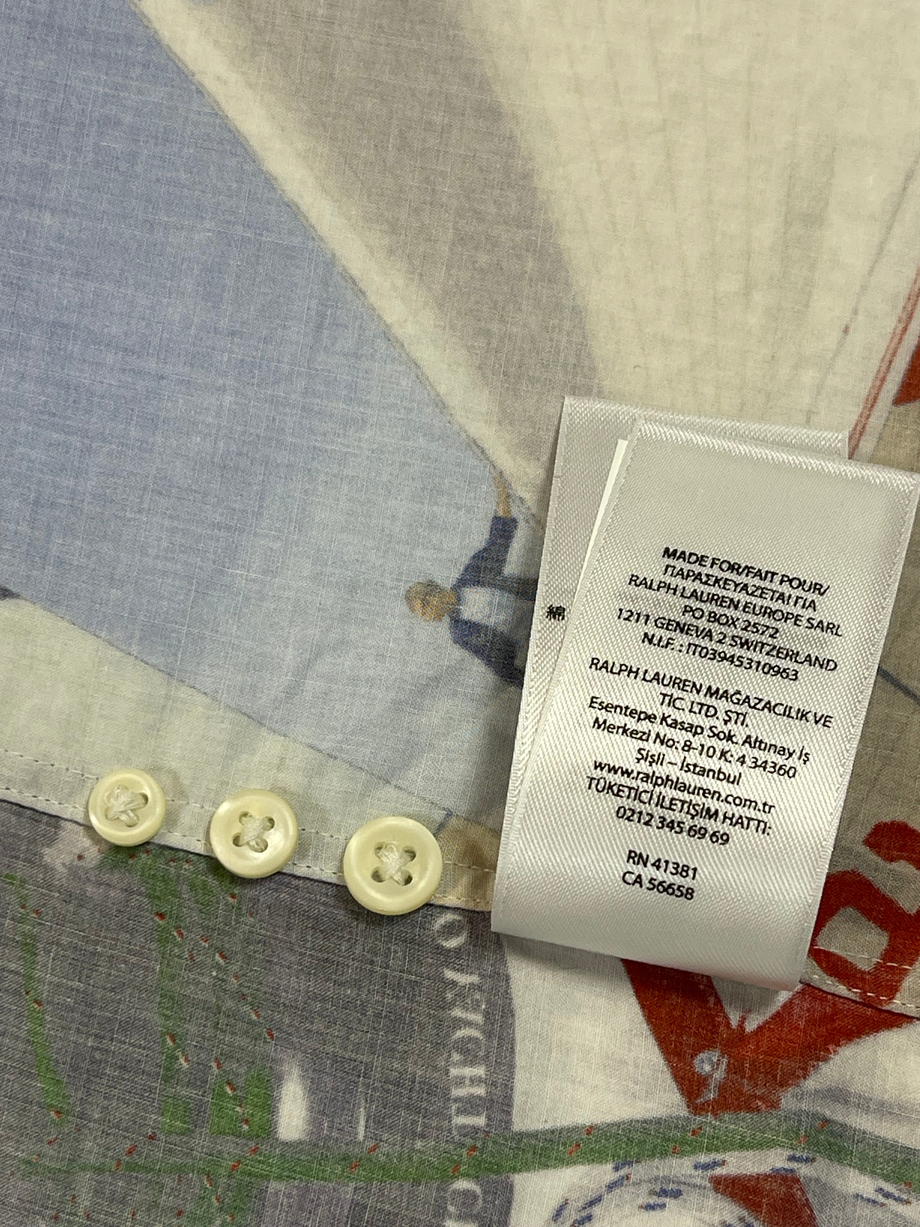 Ralph Lauren CP RL-92 Patchwork Poplin Shirt