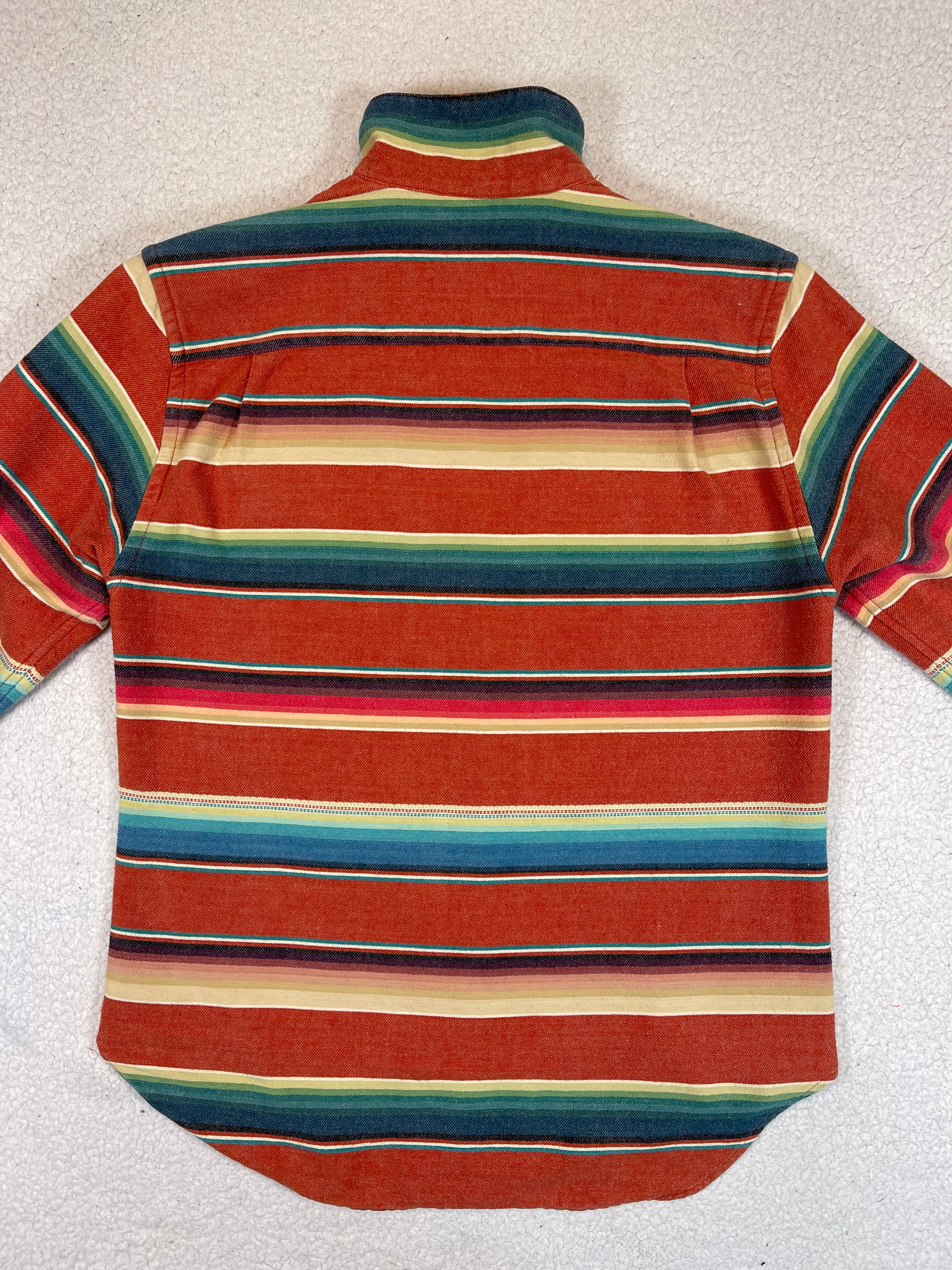 Ralph Lauren Aztec Madras Safari Shirt (Vintage 90s)