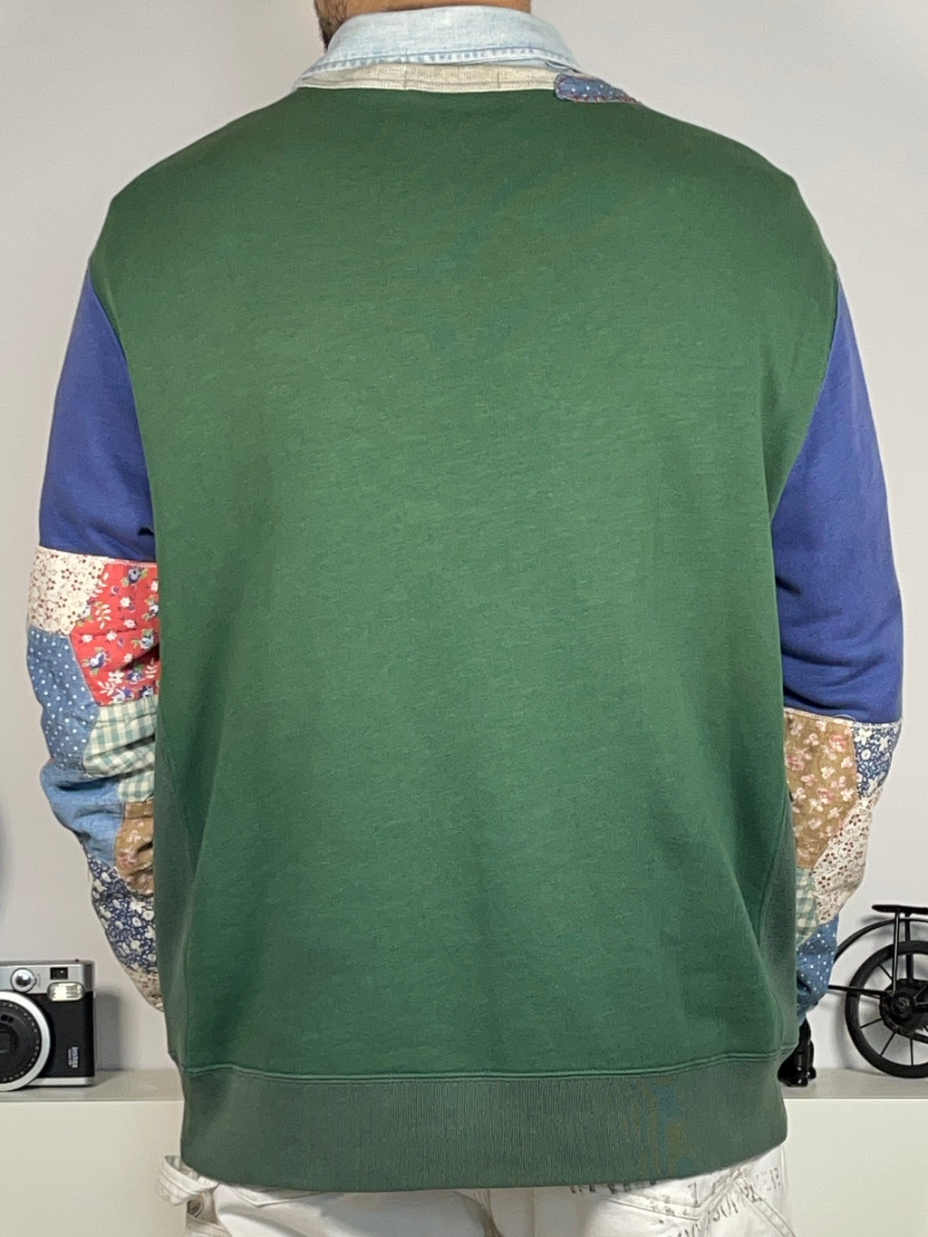 Polo Ralph Lauren Patchwork Flag Fleece Sweatshirt (2022)