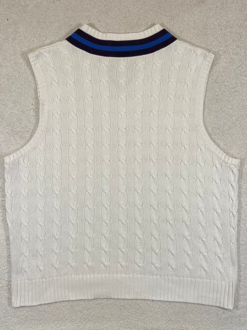 Polo by Ralph Lauren Vintage Cotton Cricket Sweater Vest