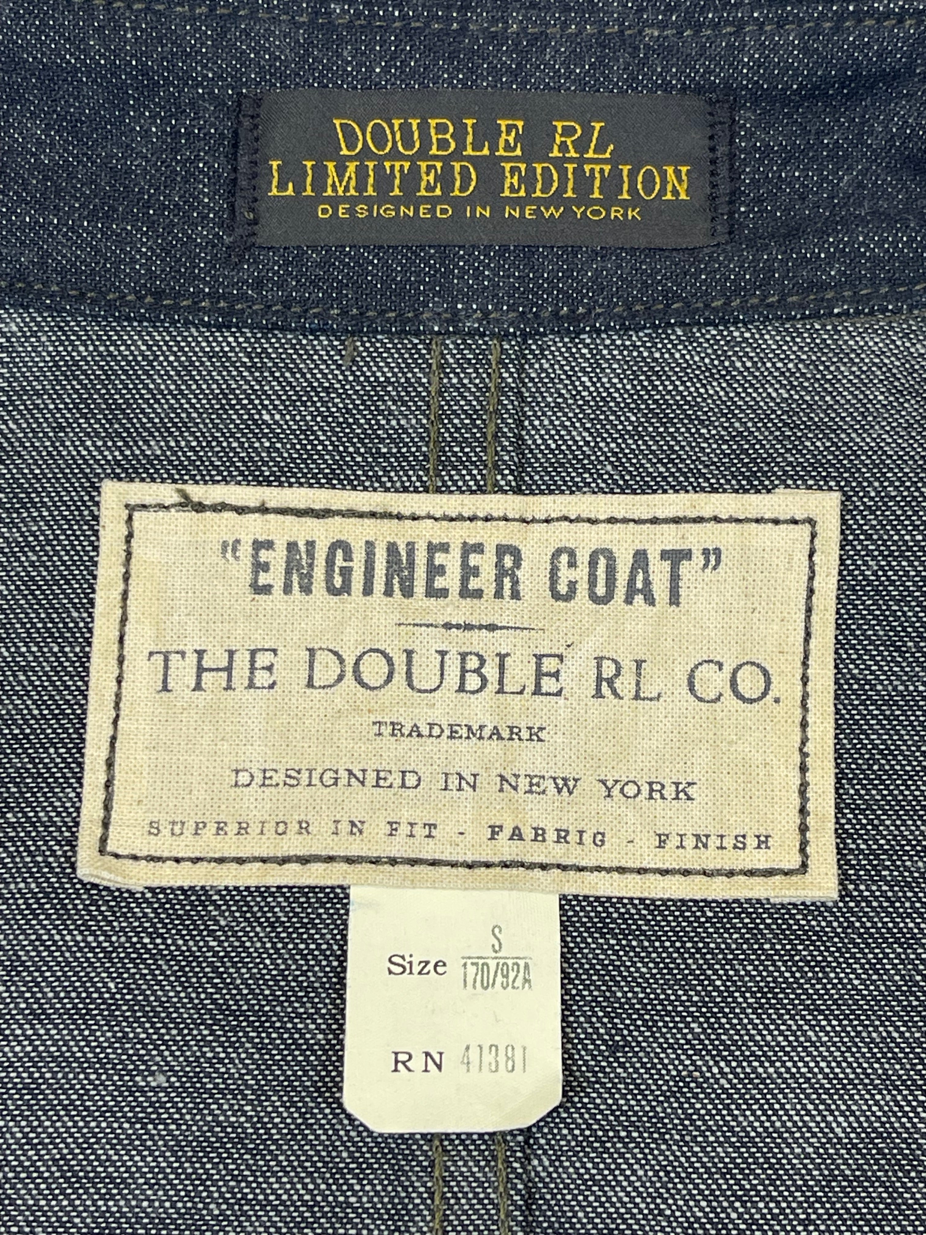 RRL Double RL Limited Edition Denim Engineer Coat