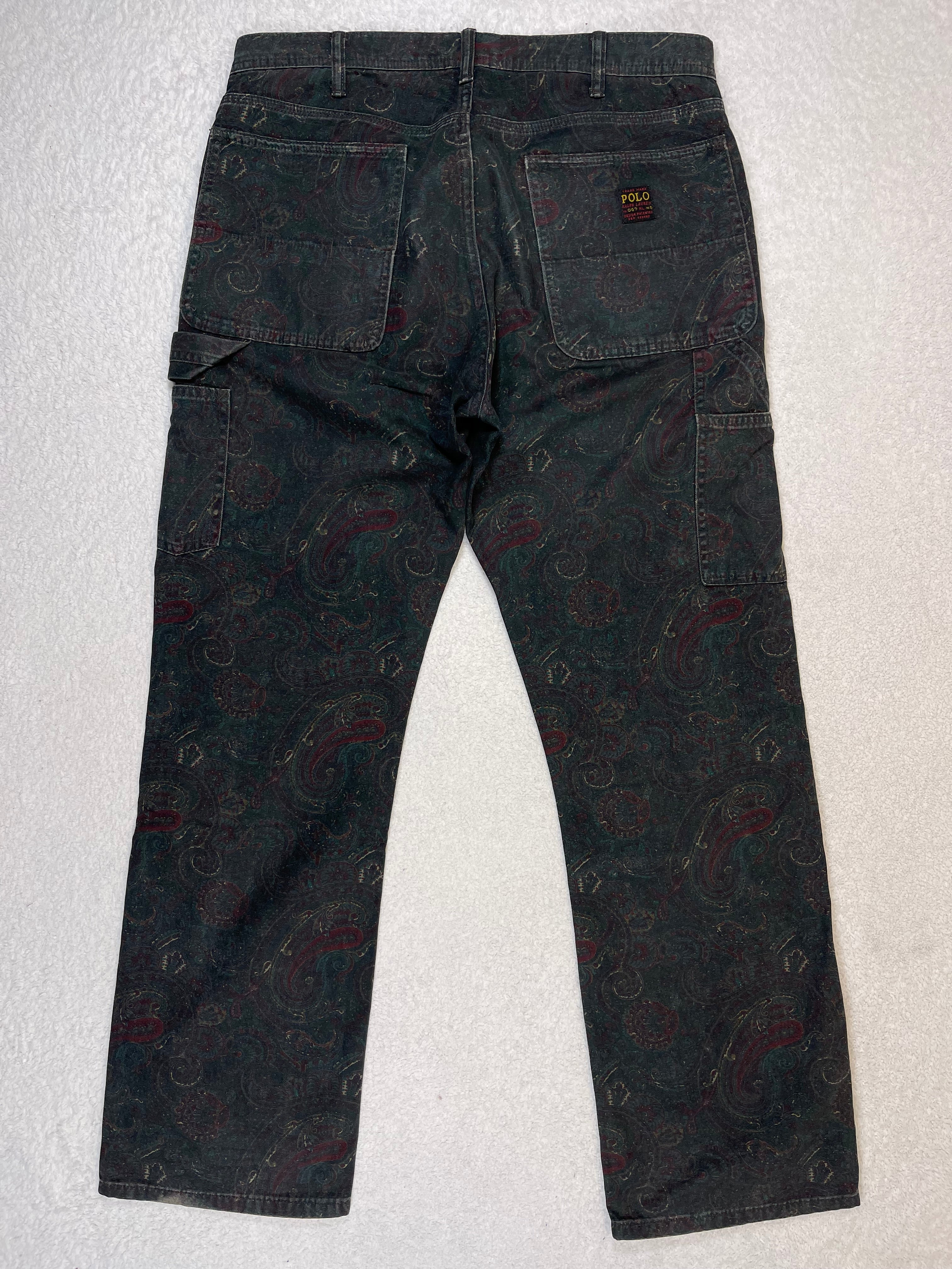 Polo Ralph Lauren Paisley Canvas Trousers (2022)