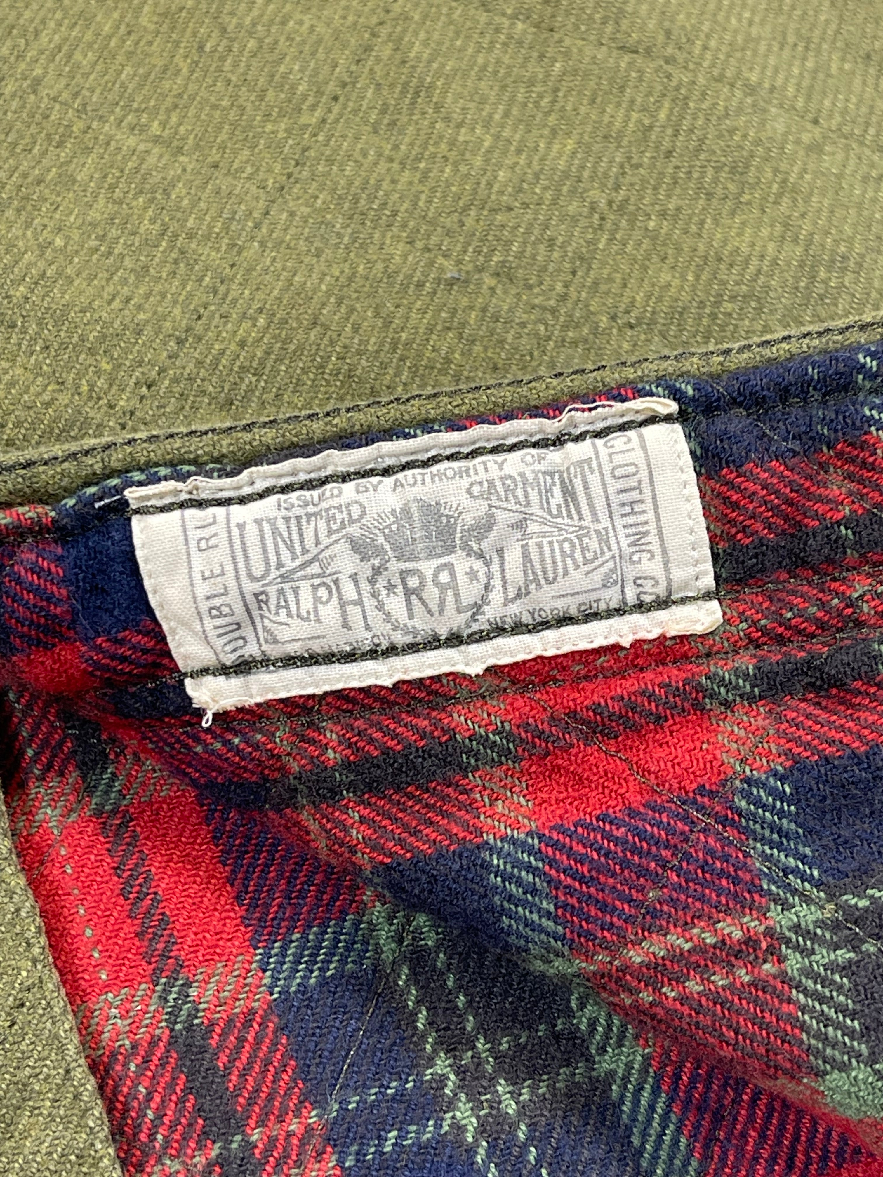 RRL Double RL Quilted Jacquard Overshirt