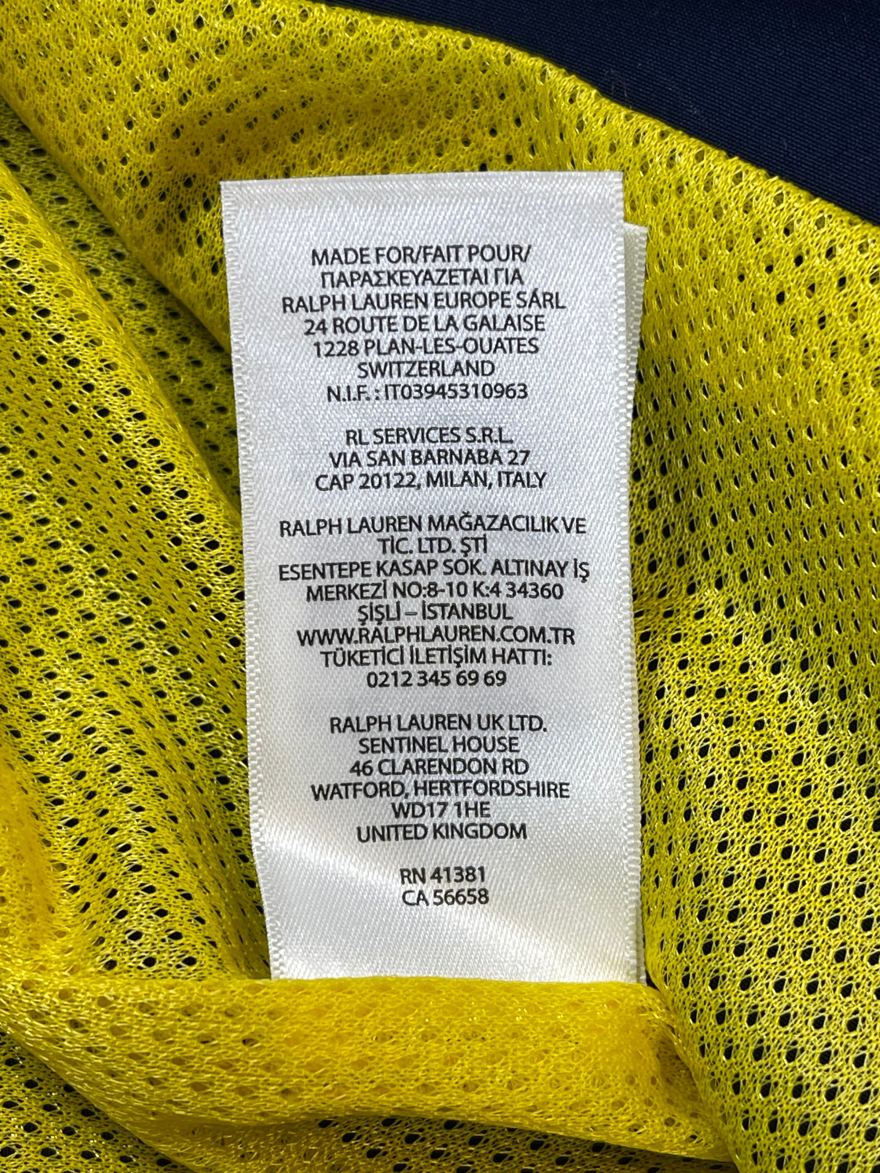 Polo Ralph Lauren Alpine Color-Block Water-Repellent Pullover Jacket (2024)