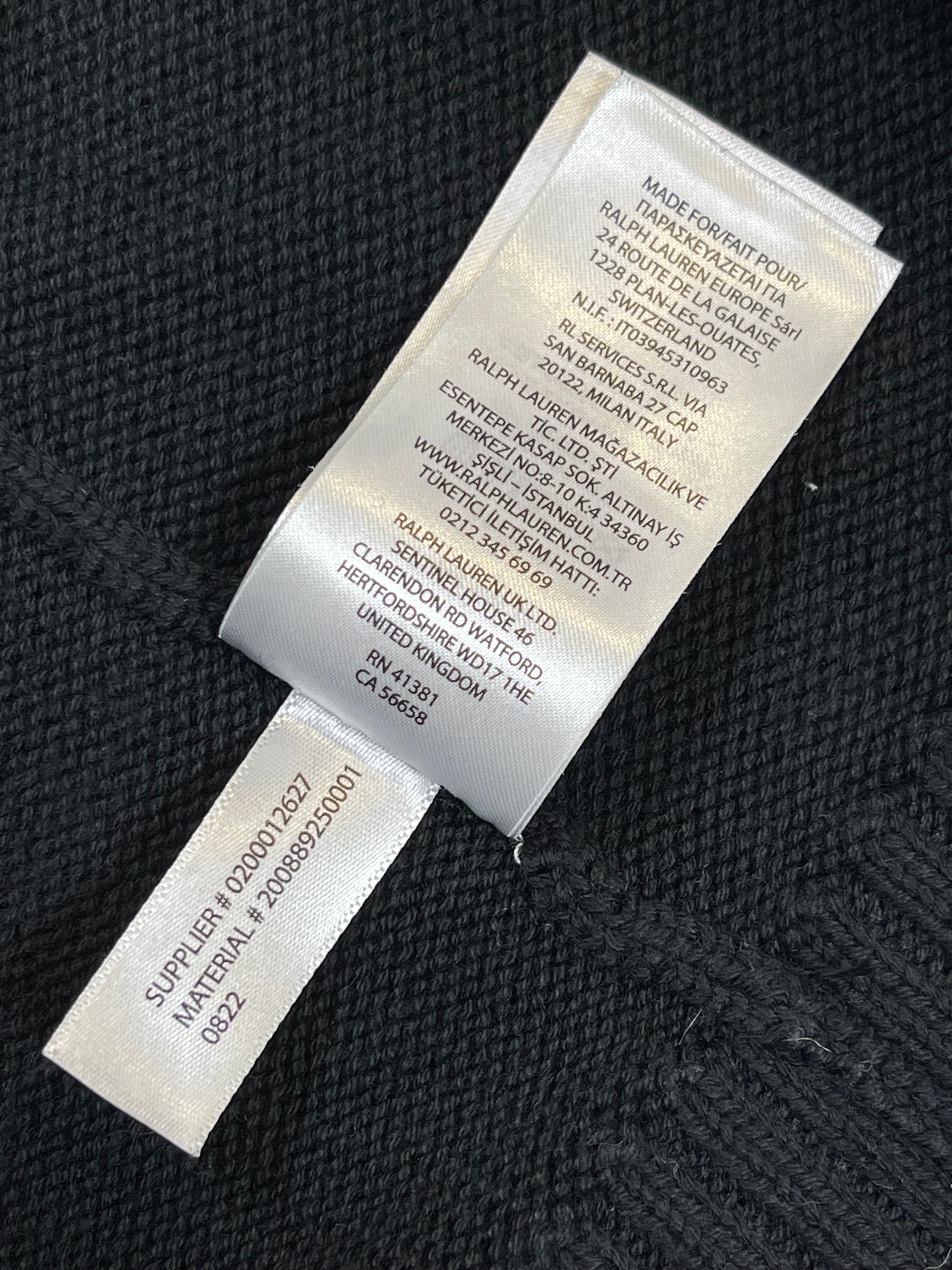 Lauren Ralph Lauren Intarsia Crest Turtleneck Sweater