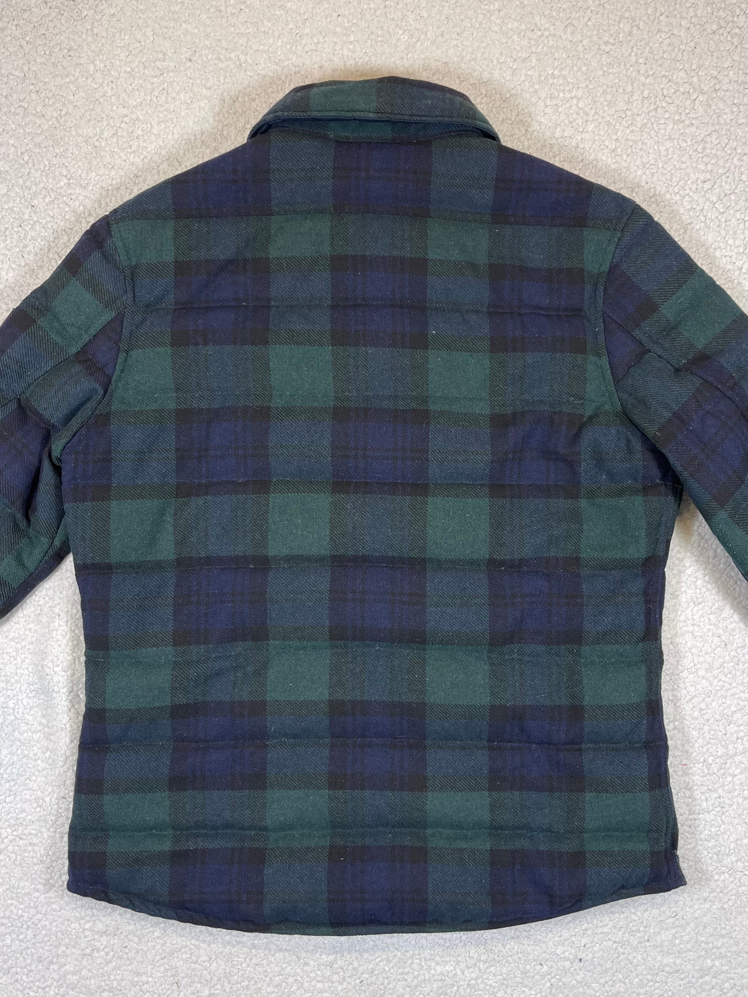 Polo Ralph Lauren Quilted Wool Blend Plaid Jacket (2022)