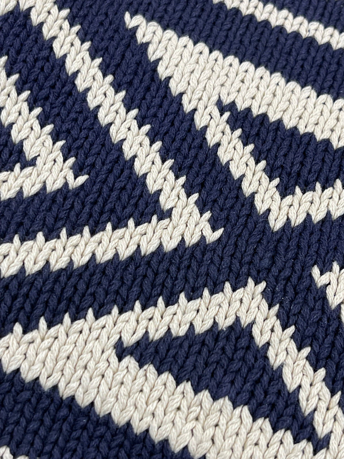 Ralph Lauren Denim & Supply Geometric Cotton Cardigan