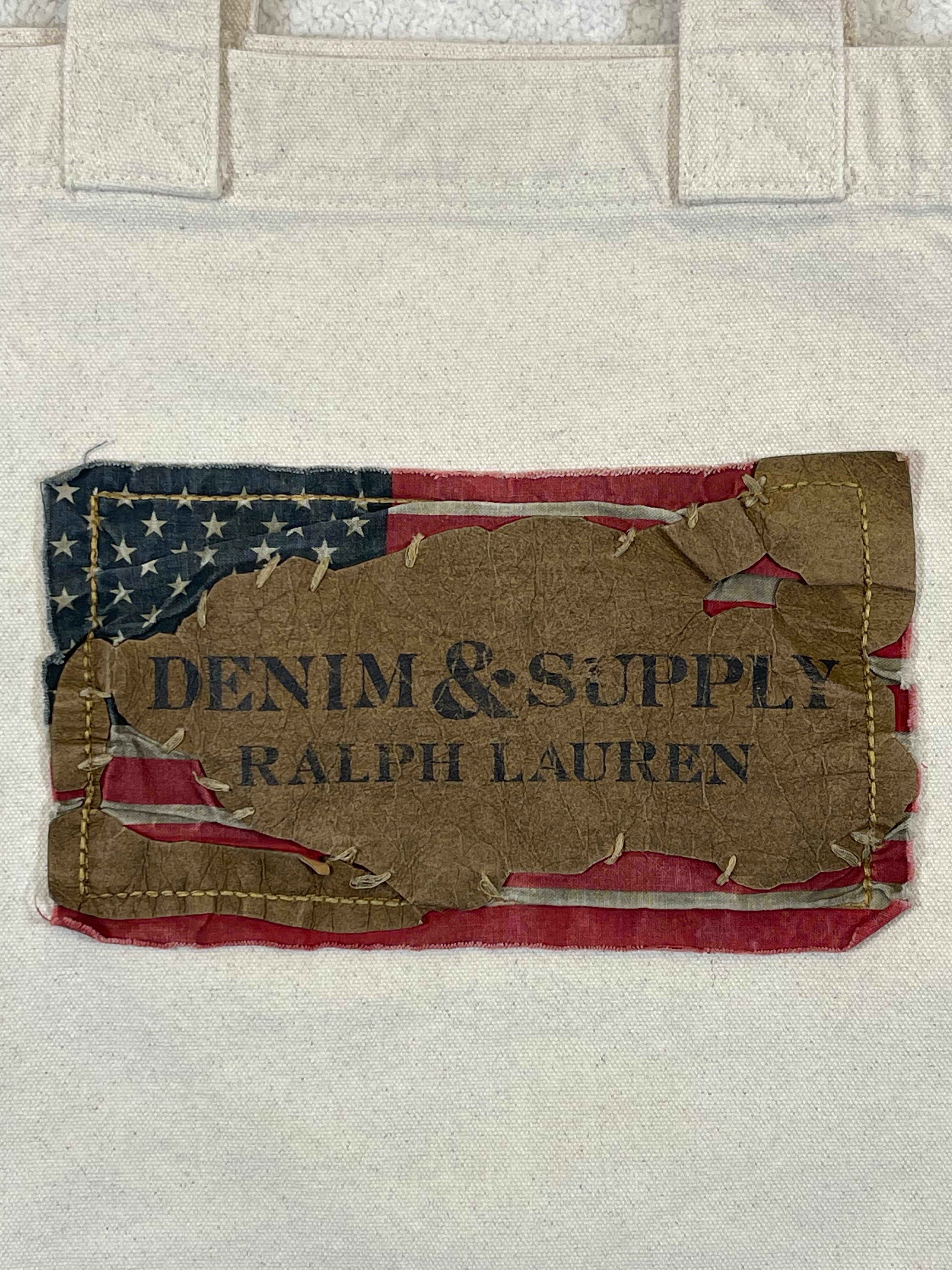 Ralph Lauren Denim & Supply Canvas Tote Bag