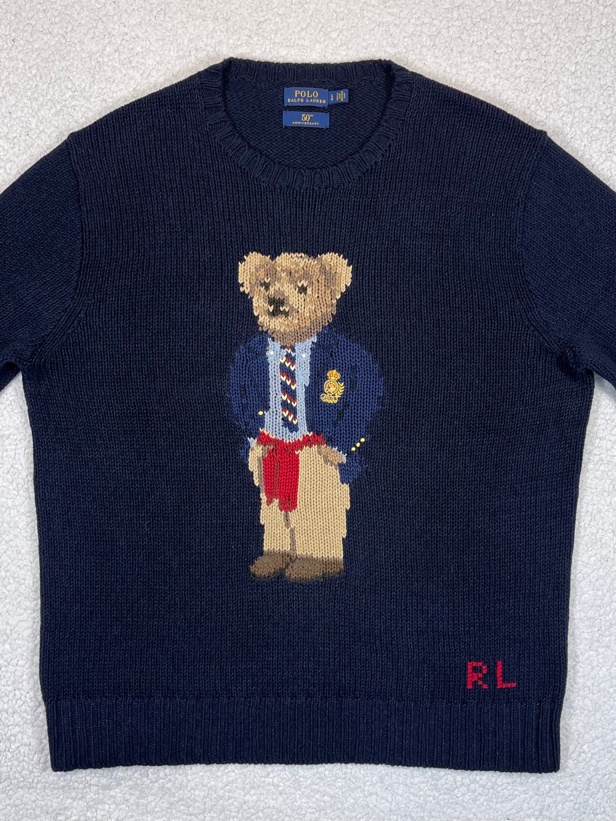 Polo Ralph Lauren 50th Anniversary Polo Bear Sweater