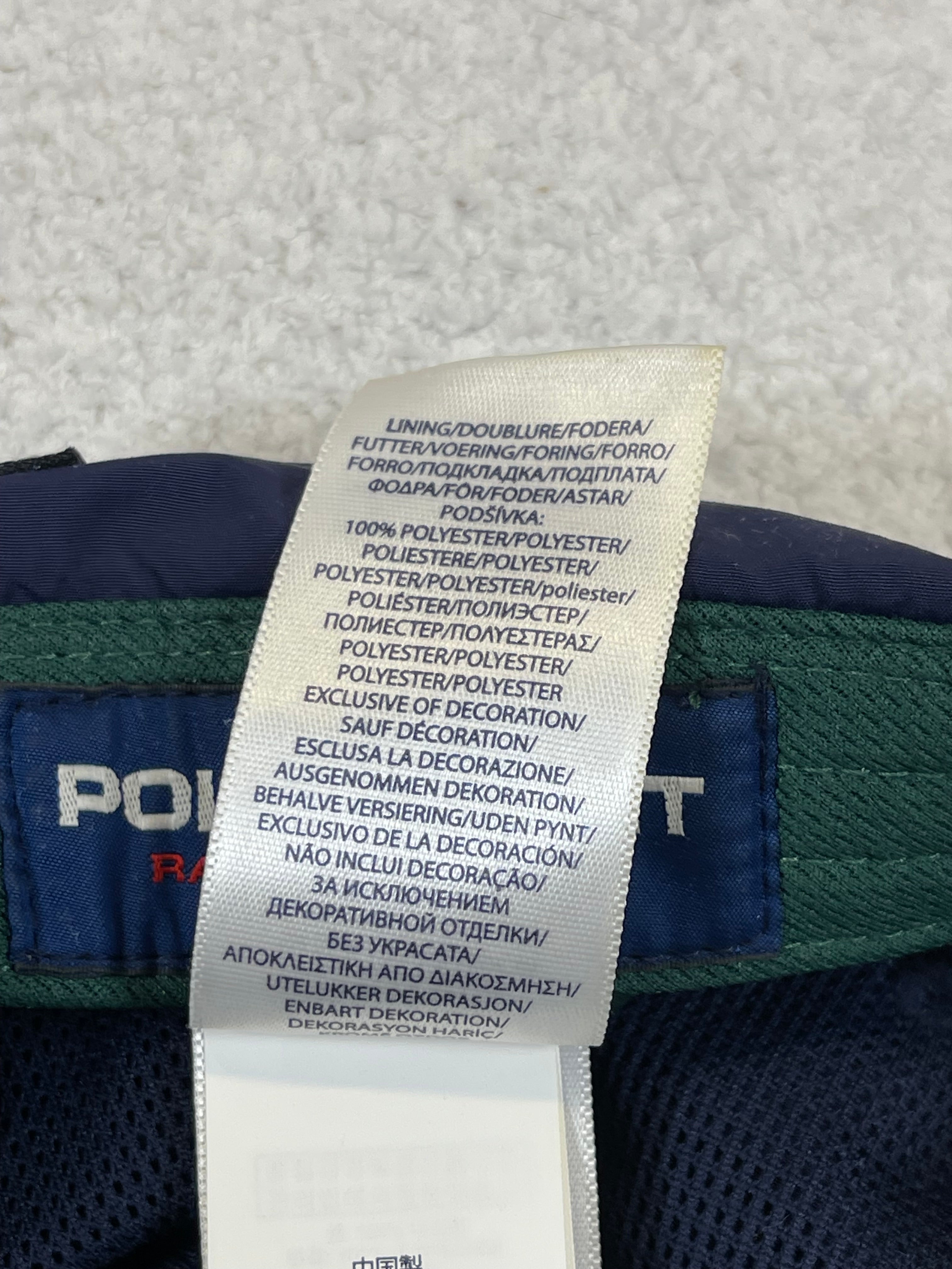 Ralph Lauren Polo Sport Color-Block Paneled Cap