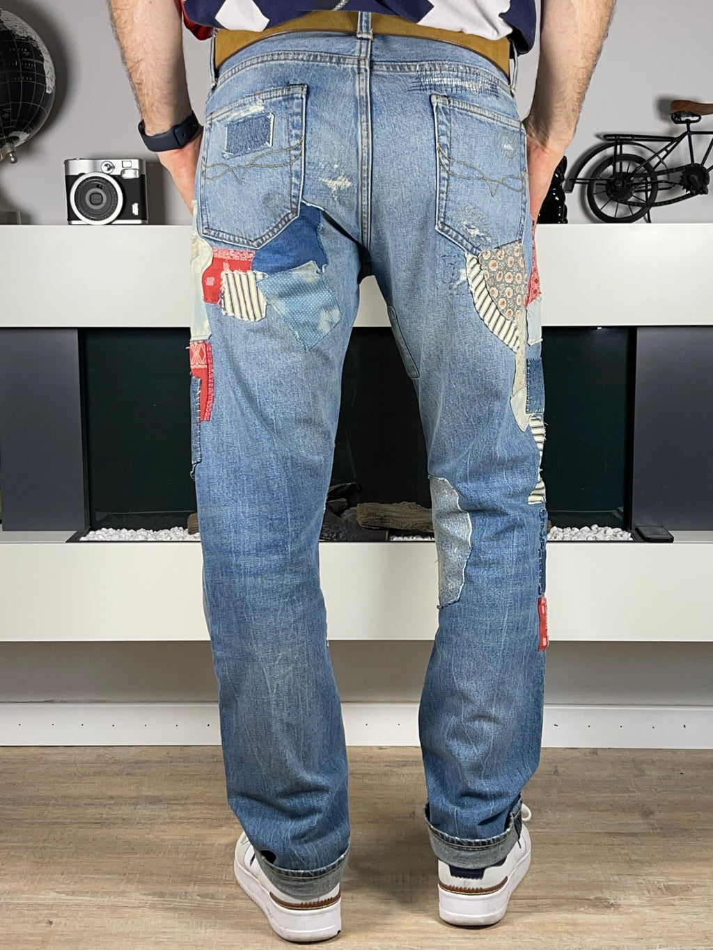 Polo Ralph Lauren Limited Edition Repaired Denim Jeans
