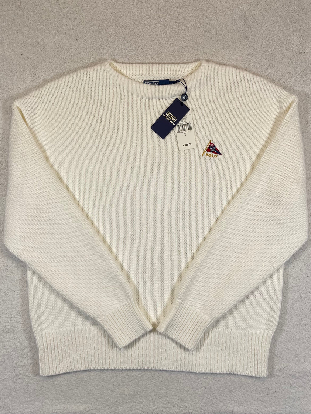 Polo by Ralph Lauren Nautical-Inspired Embroidered Cotton Sweater