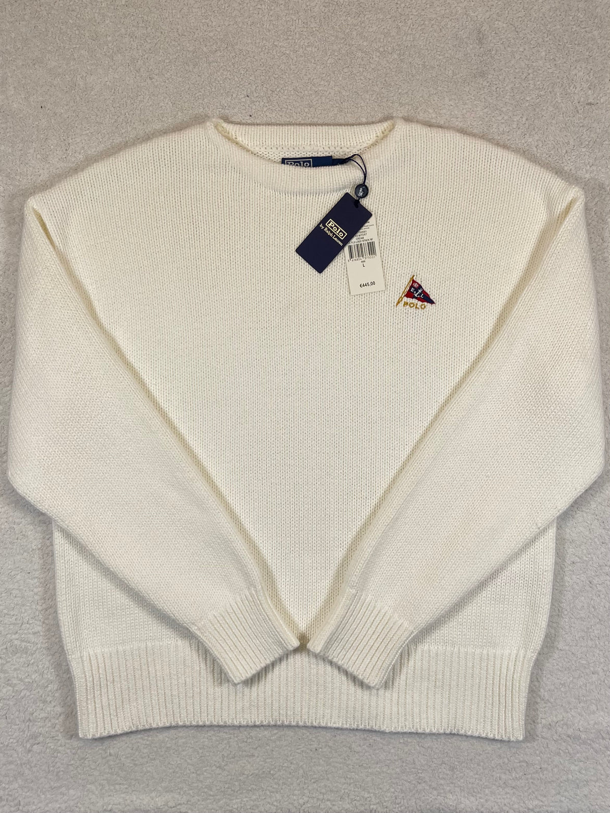 Polo by Ralph Lauren Nautical-Inspired Embroidered Cotton Sweater