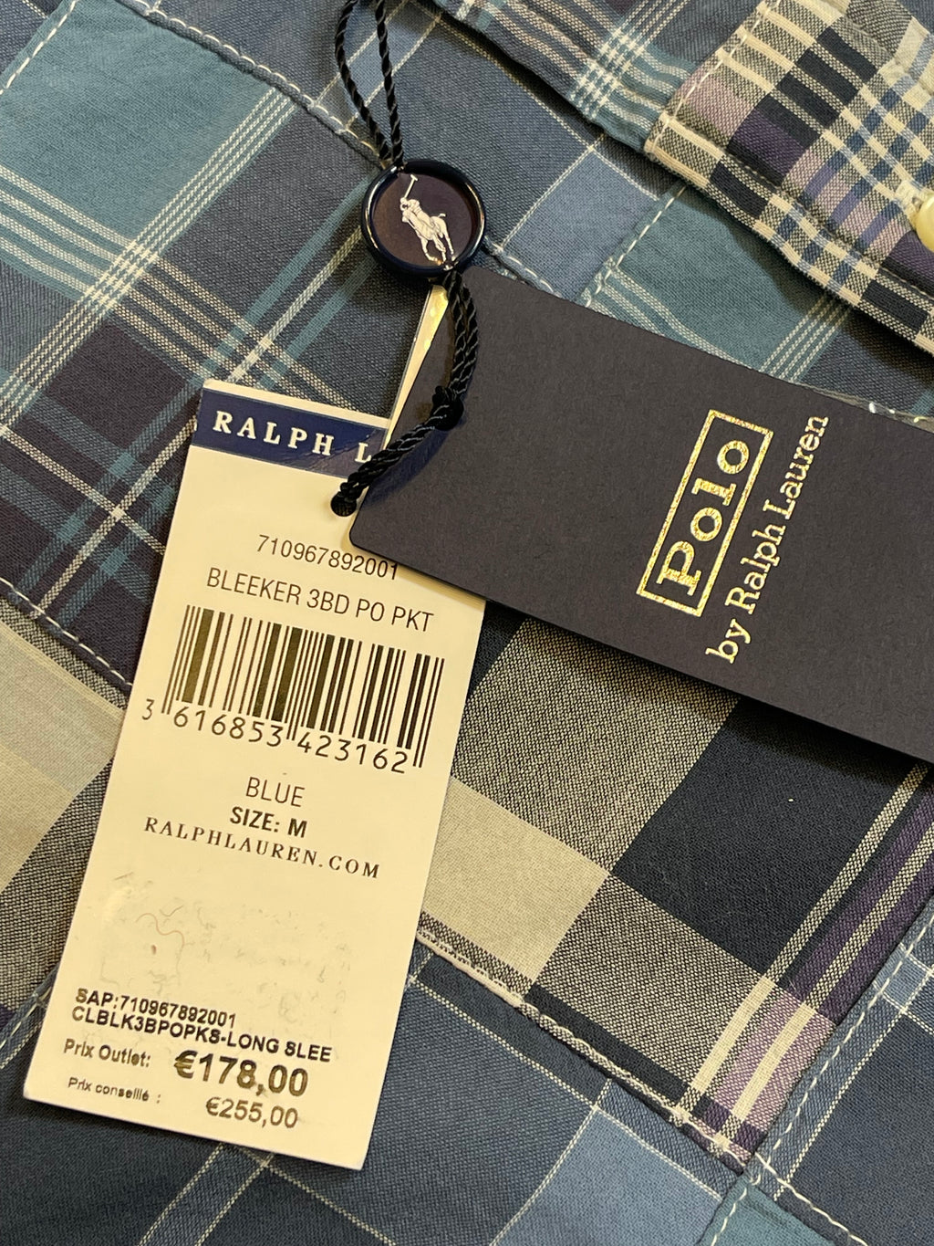 Polo Ralph Lauren Madras Patchwork Pulloverhemd (2025)