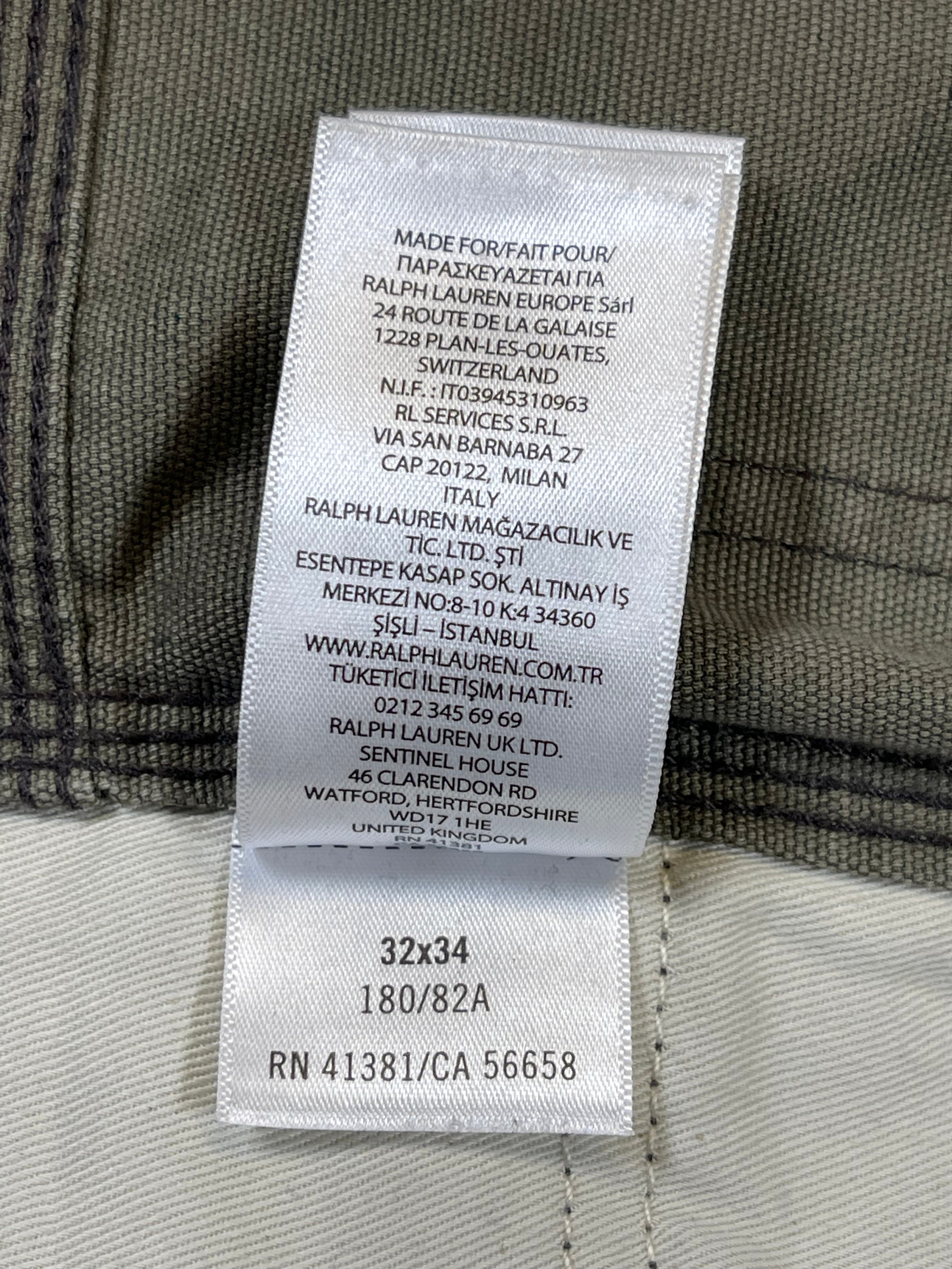 Polo Ralph Lauren Paisley Canvas Trousers (2022)
