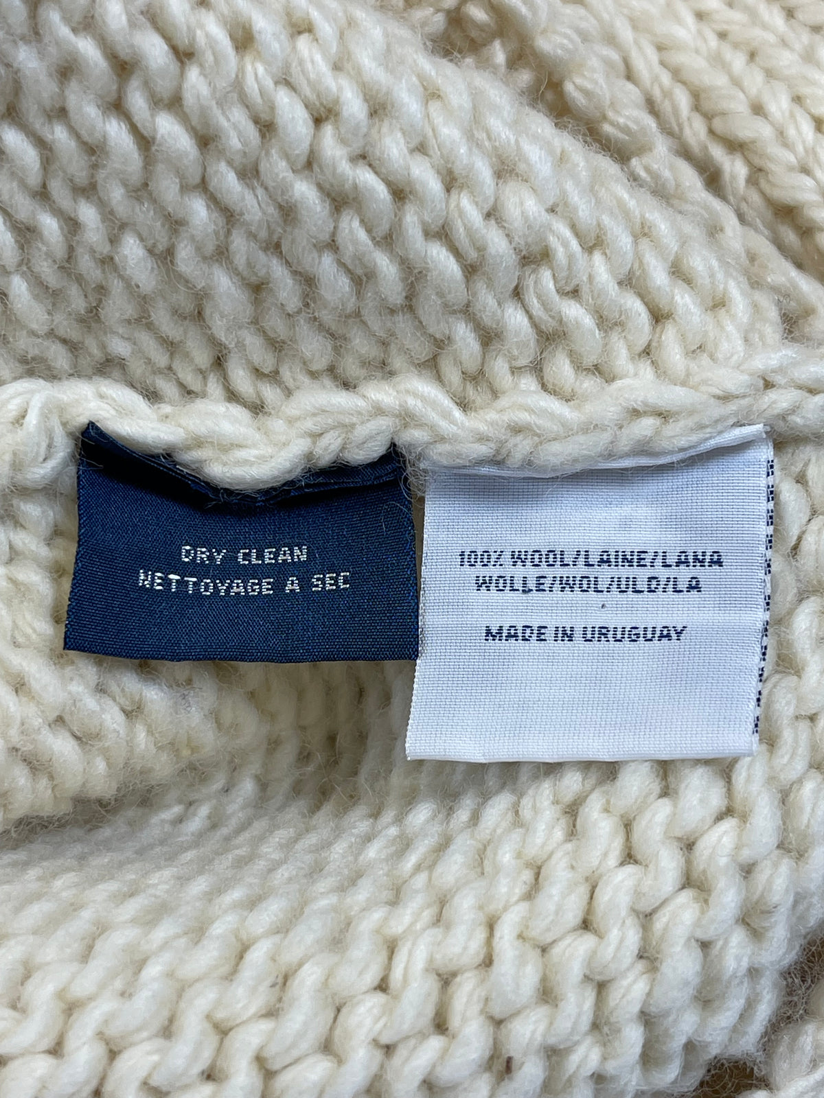 Polo by Ralph Lauren Vintage Nautical-Inspired Wool Turtleneck Sweater S
