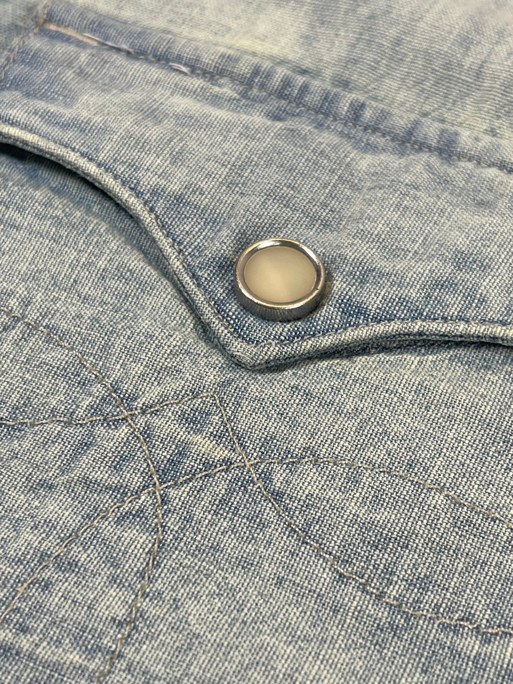 RRL Double RL Chambray Western Shirt