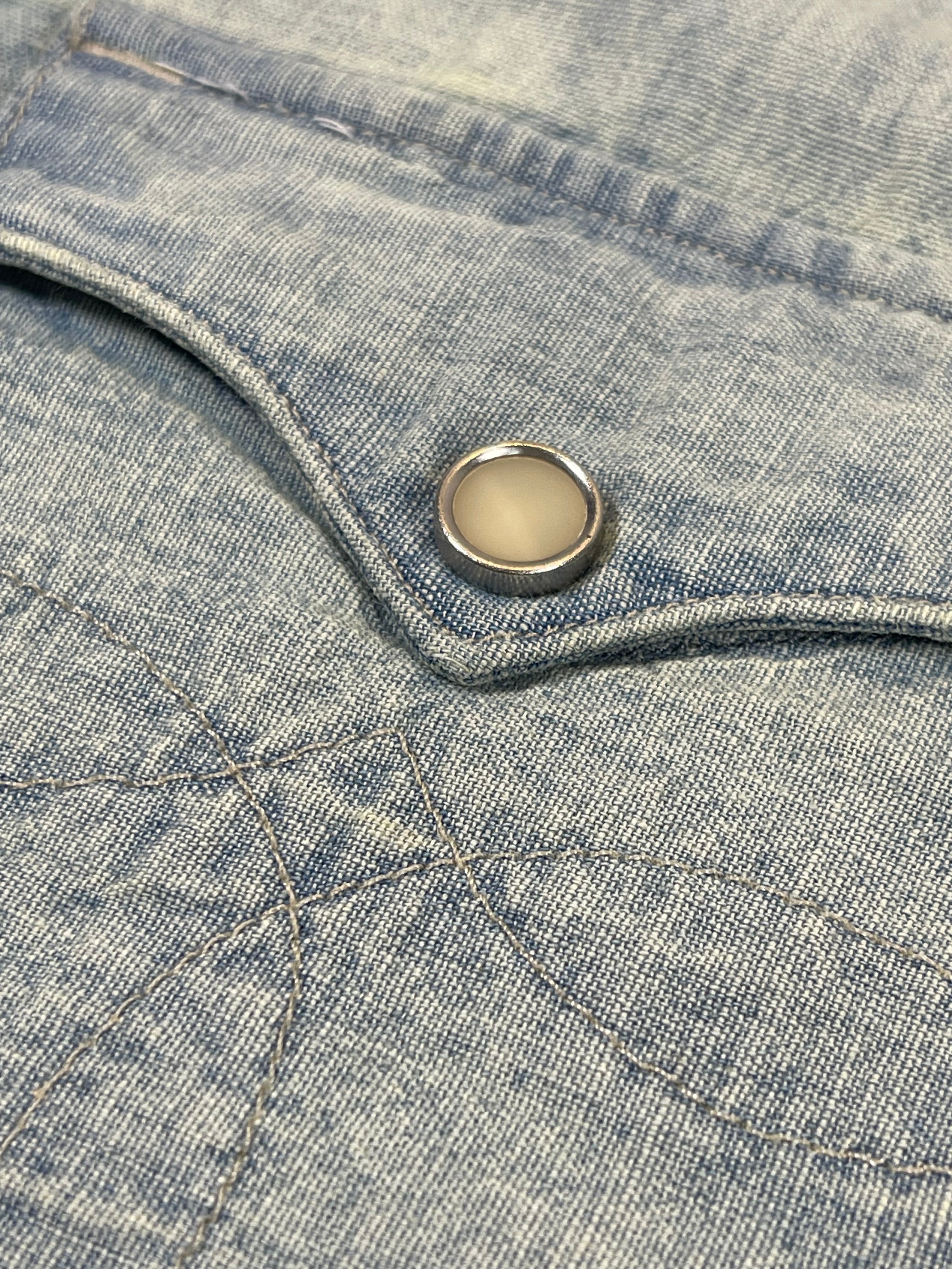 RRL Double RL Chambray Western Shirt