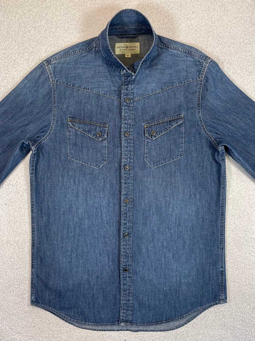 Ralph Lauren Denim & Supply Vintage Western Denim Shirt