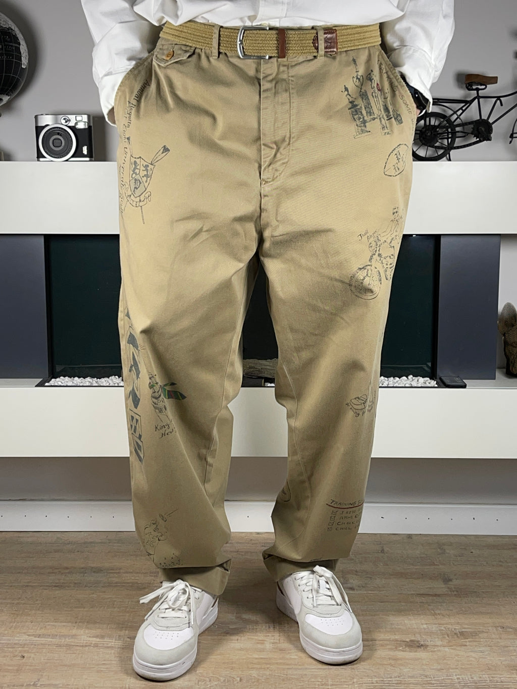 Polo Ralph Lauren Graphic Baggy Chino Pants