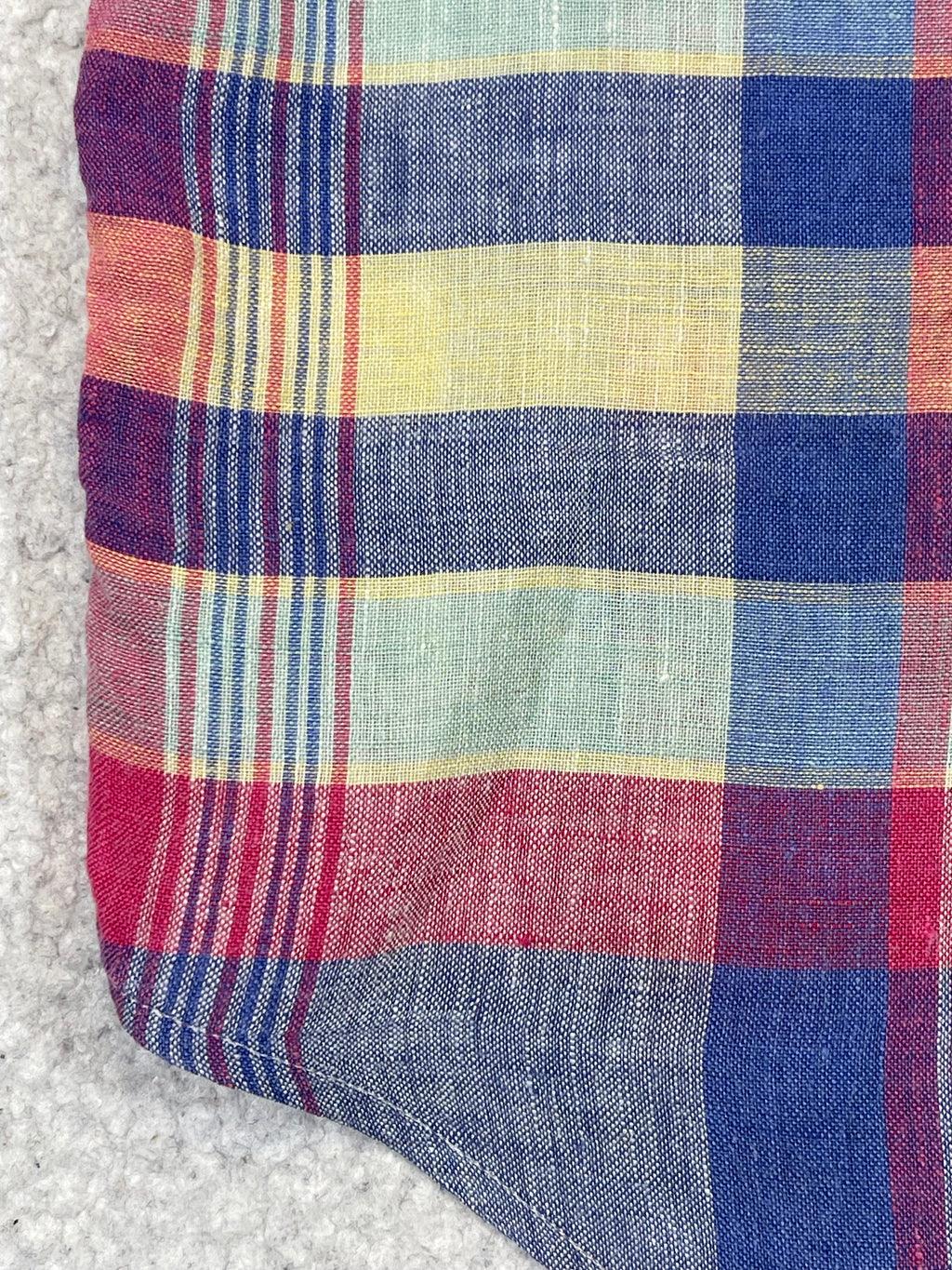 Ralph Lauren Linen Plaid Shirt (Vintage)