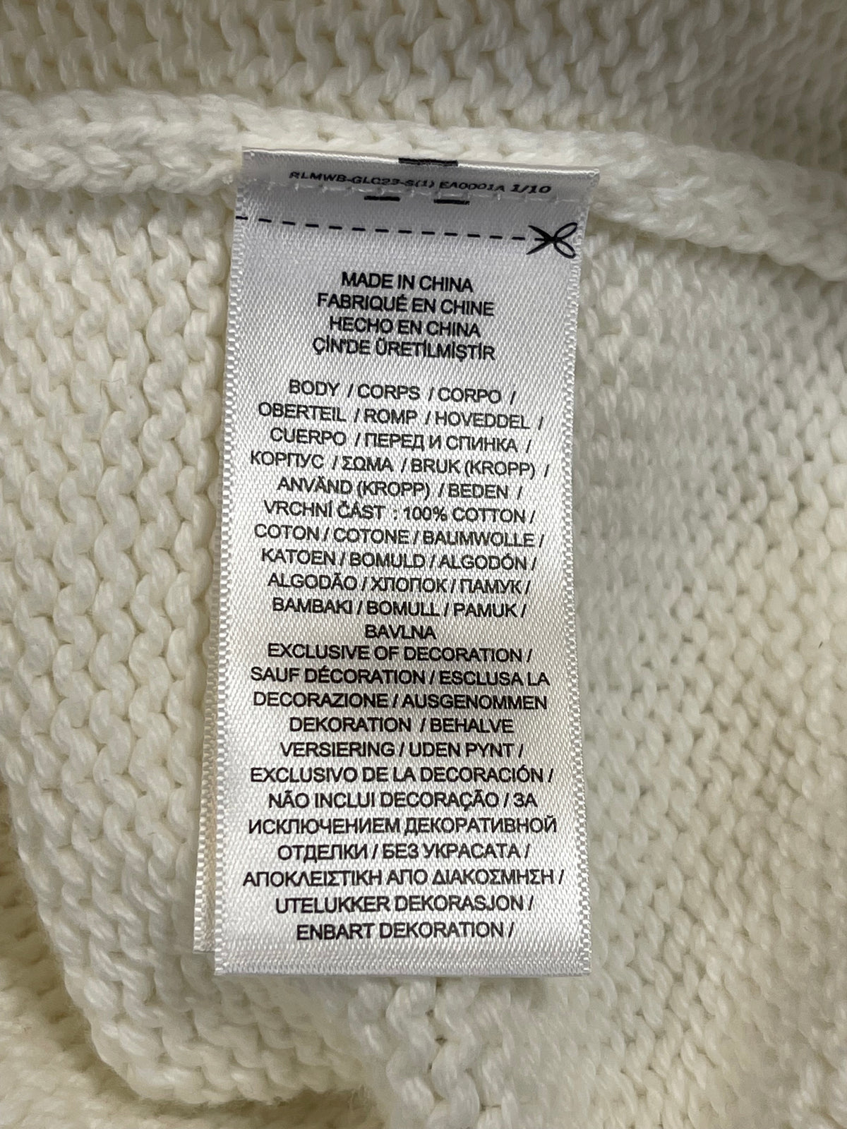 Polo by Ralph Lauren Nautical-Inspired Embroidered Cotton Sweater