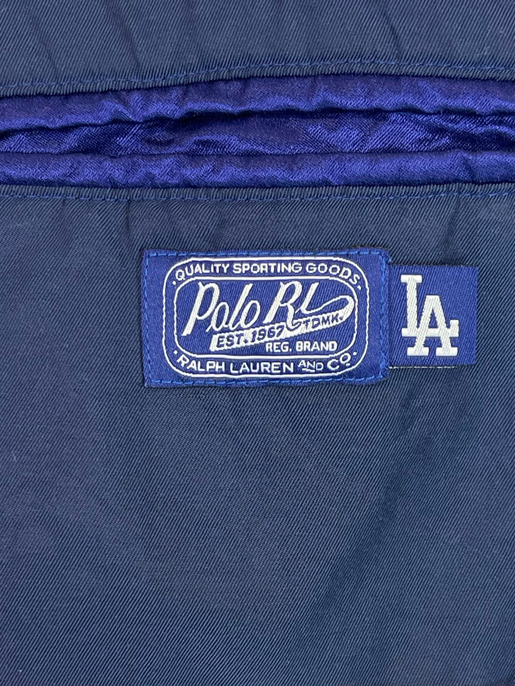Polo Ralph Lauren x Los Angeles Dodgers Satin Varsity Jacket