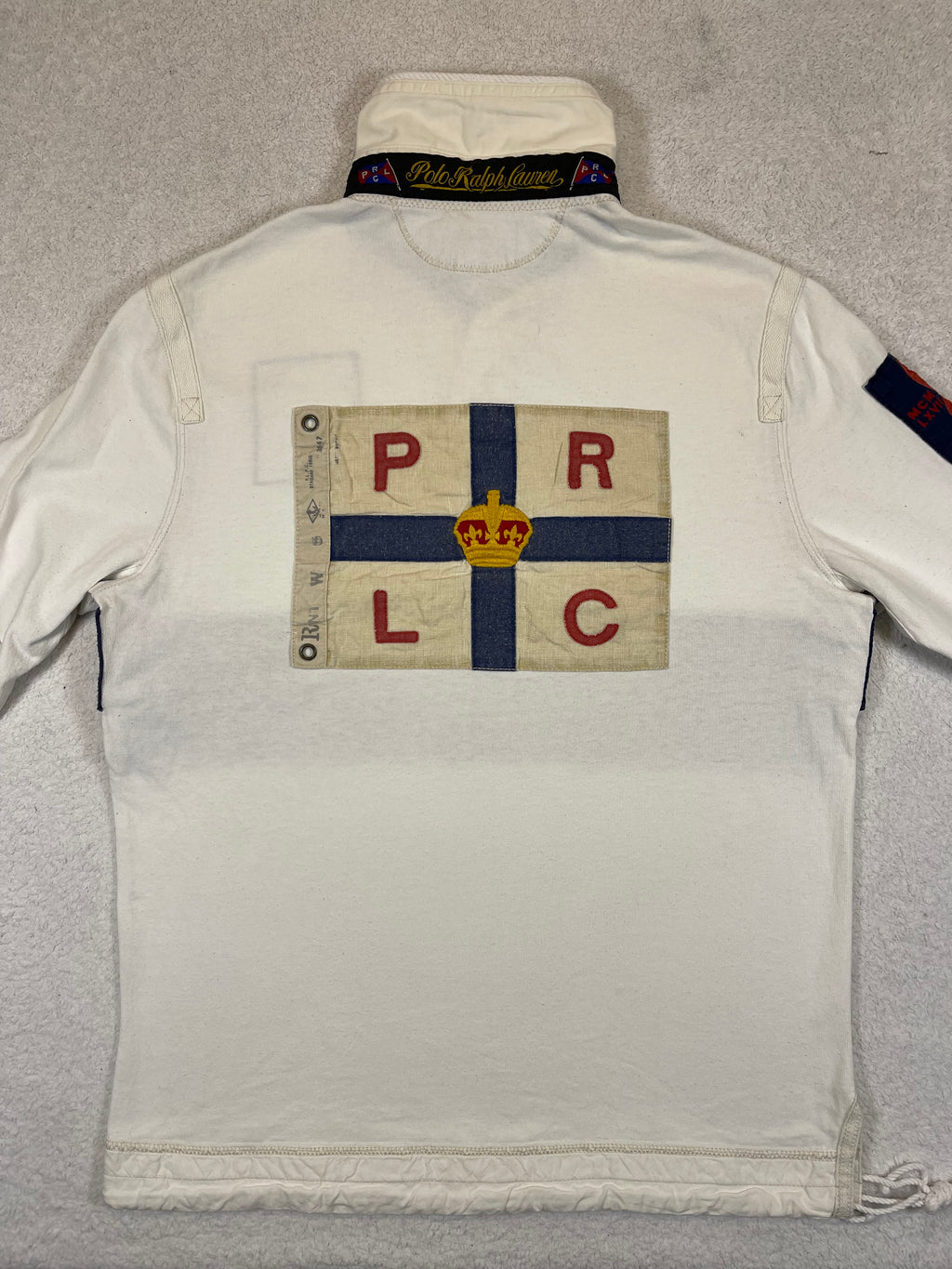 Polo by Ralph Lauren Vintage P.R.L.C. Nautical Rugby Shirt