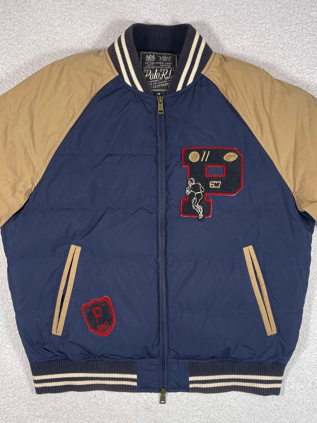 Polo Ralph Lauren Collegiate-Inspired Down Jacket