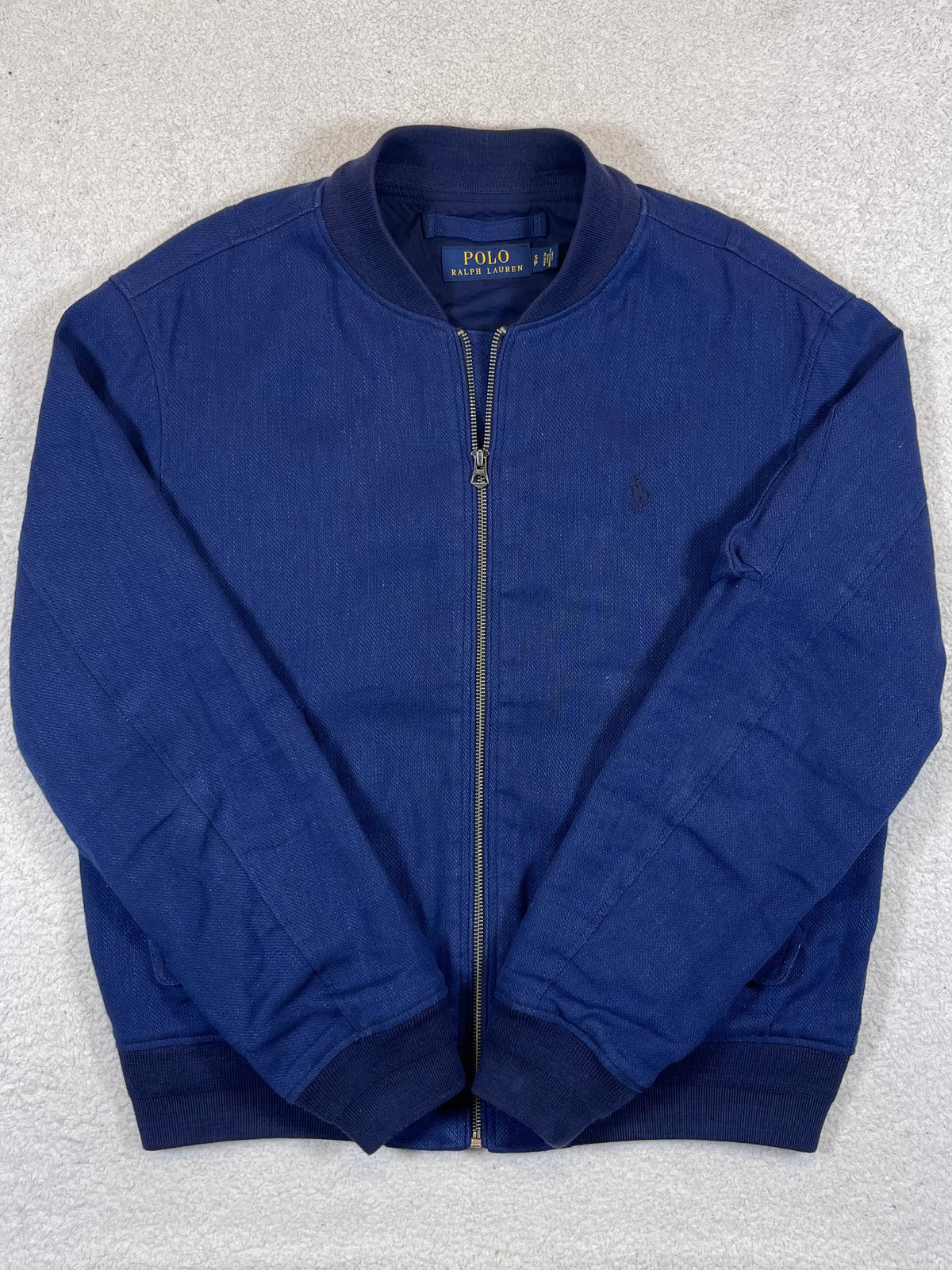 Polo Ralph Lauren Linen & Stretch Cotton Bomber Jacket S