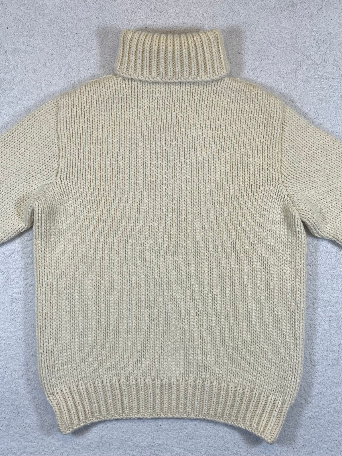 Polo by Ralph Lauren Vintage Nautical-Inspired Wool Turtleneck Sweater S