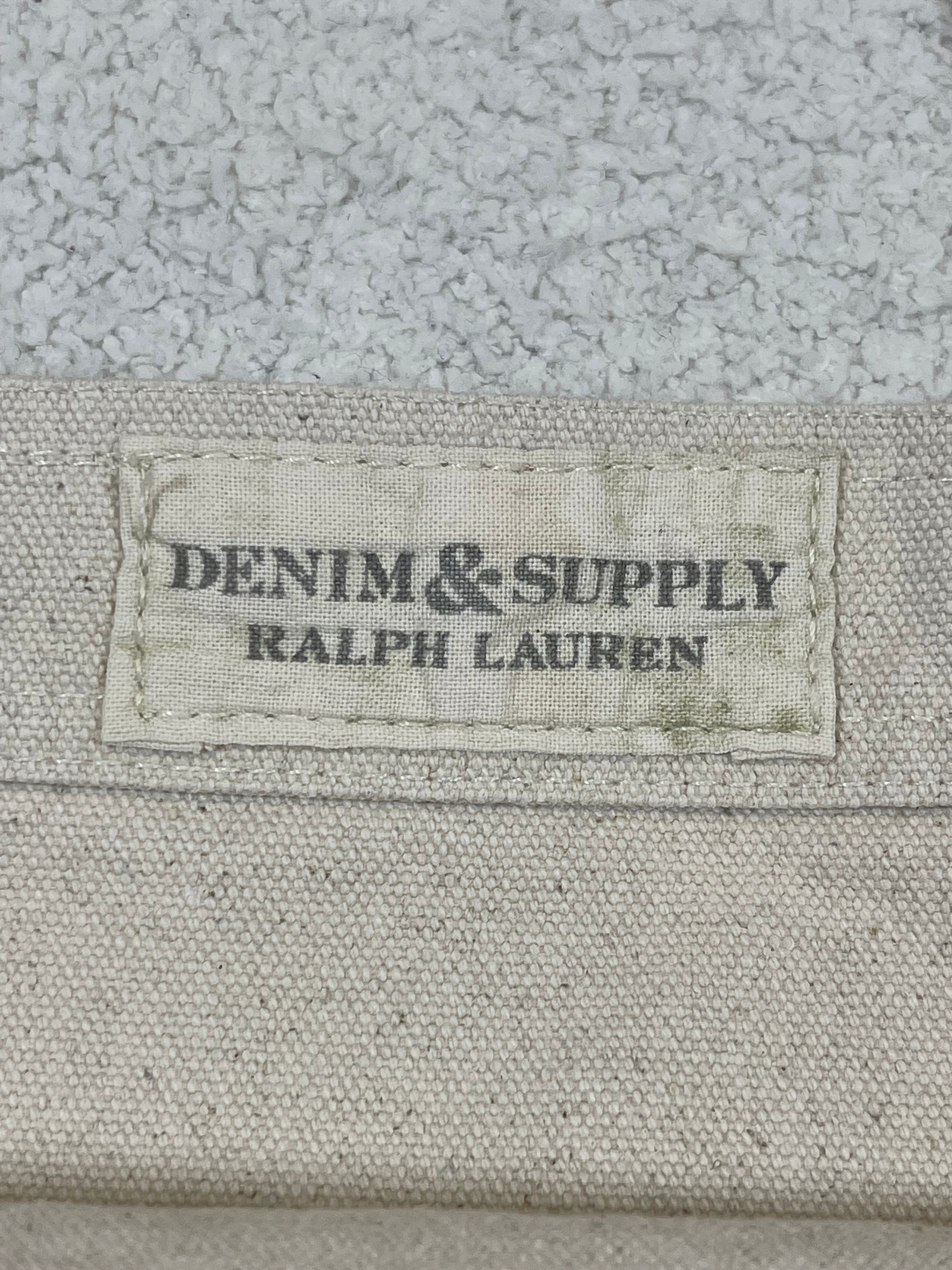 Ralph Lauren Denim & Supply Canvas Tote Bag